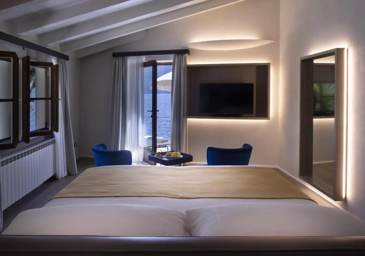 Bed in Hotel Villa Giulia