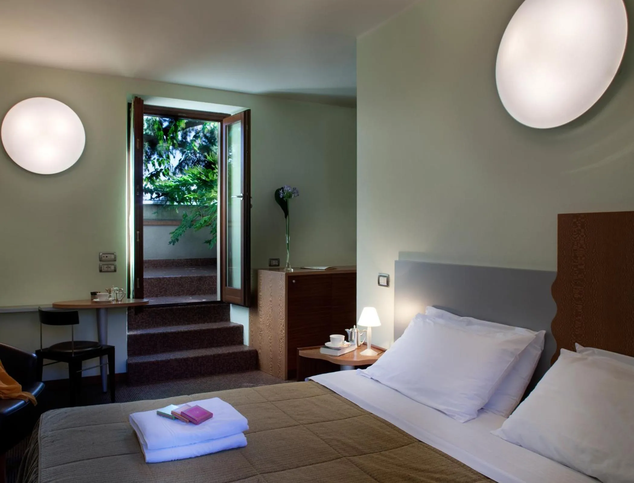 Bed in Hotel Villa Giulia