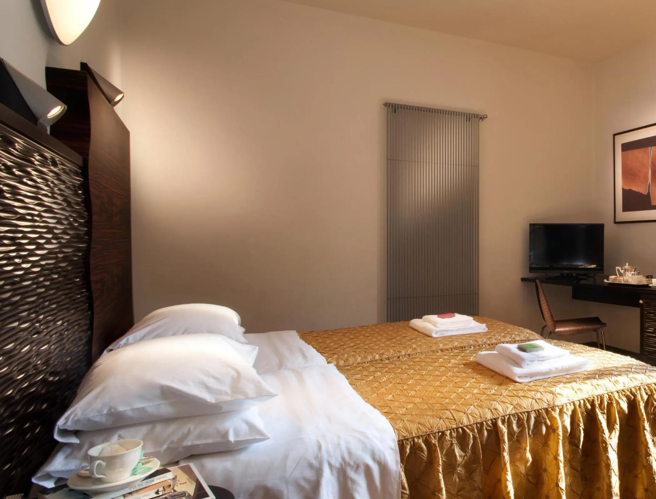 Bed in Hotel Villa Giulia