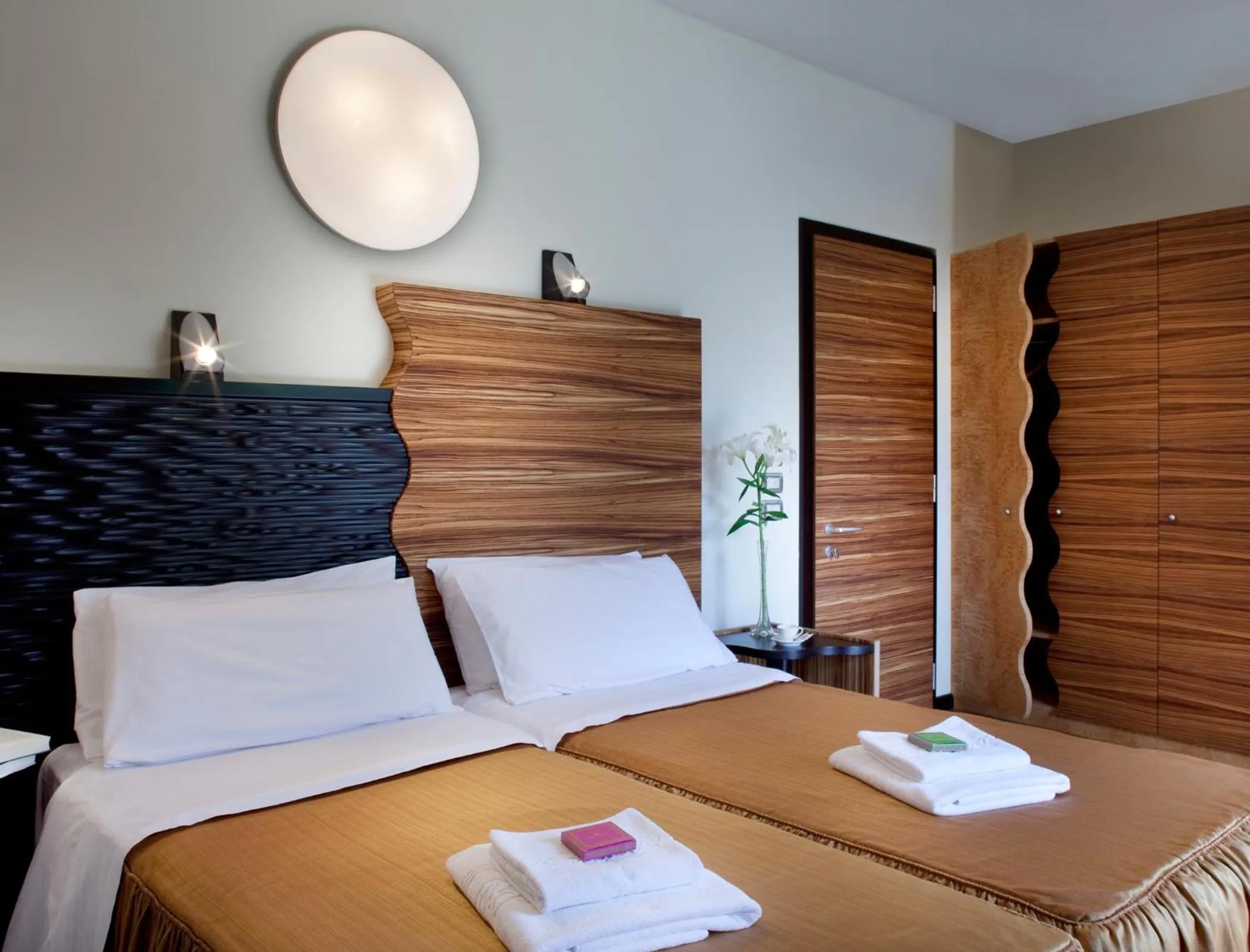 Bed in Hotel Villa Giulia
