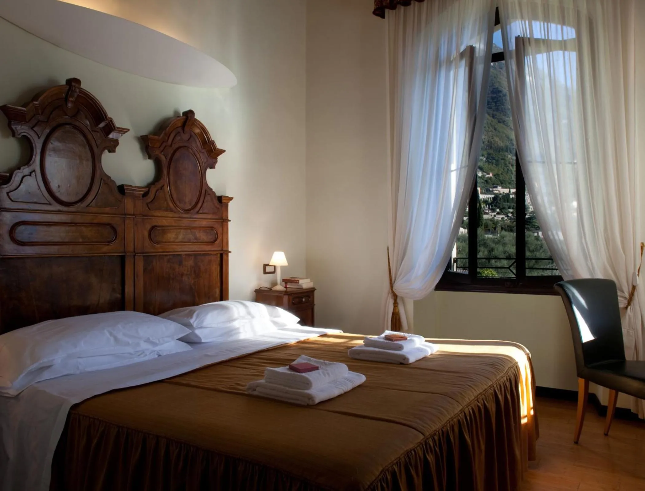 Bed in Hotel Villa Giulia