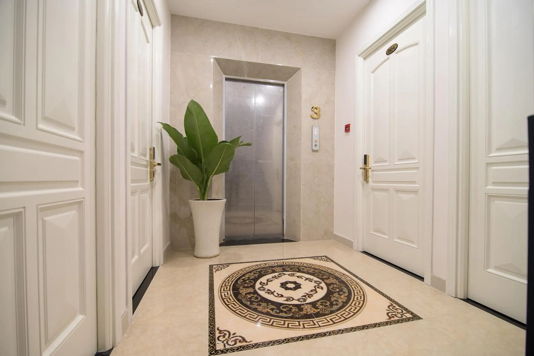 Floor plan in Bin Bin Hotel 7 - Near TON DUC THANG University