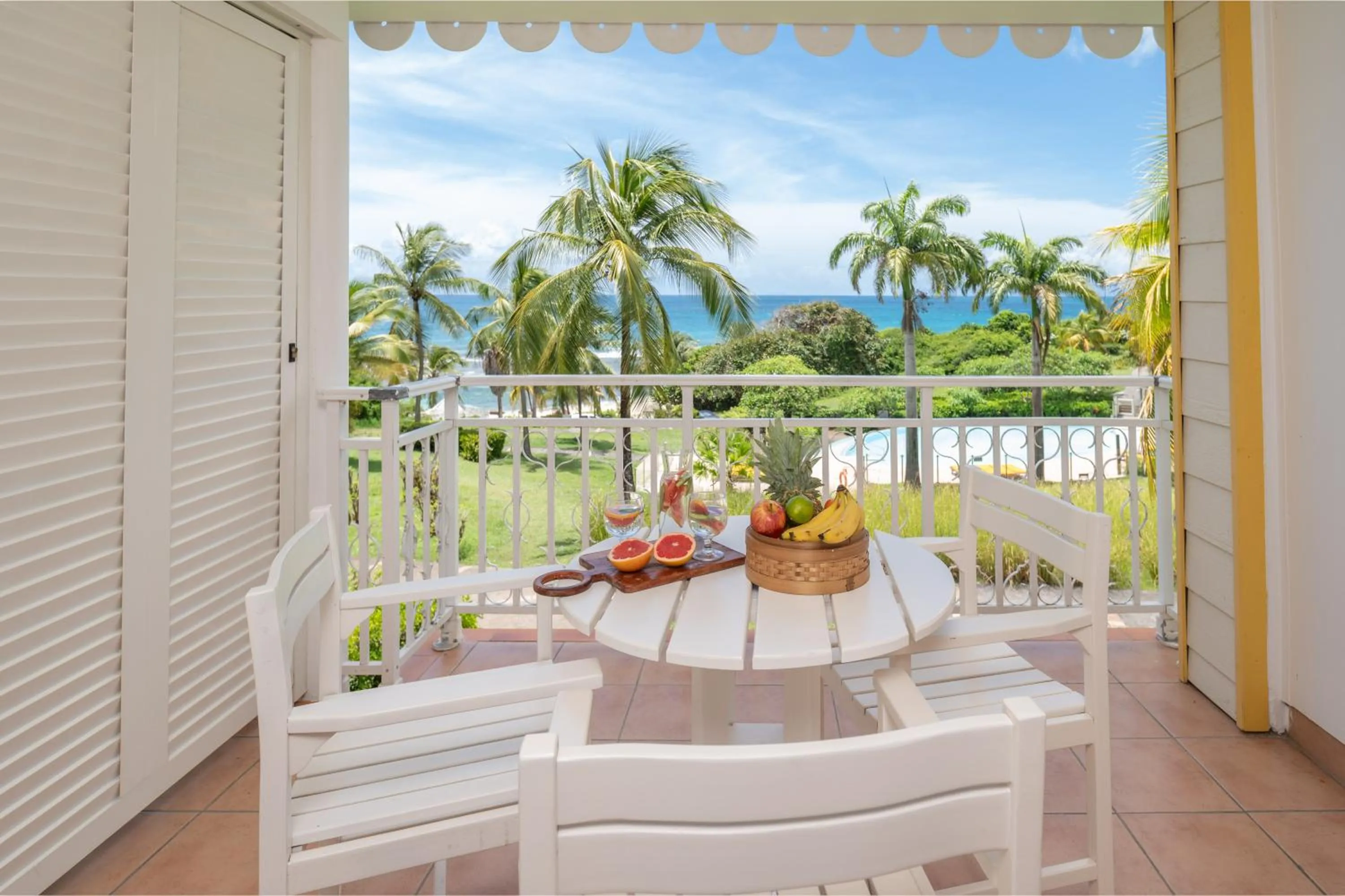 Patio in Village Pierre & Vacances Sainte Anne