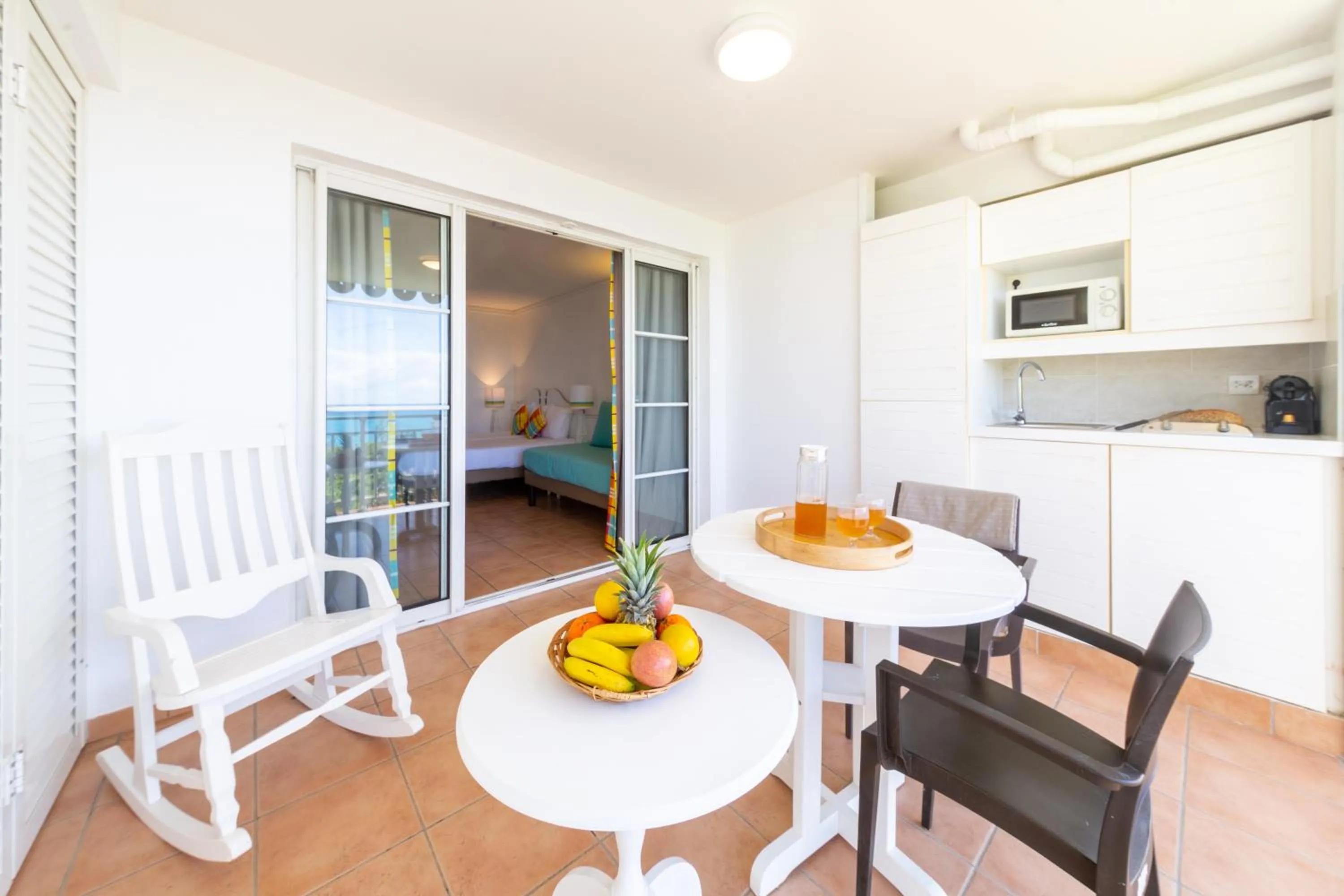 Patio in Village Pierre & Vacances Sainte Anne