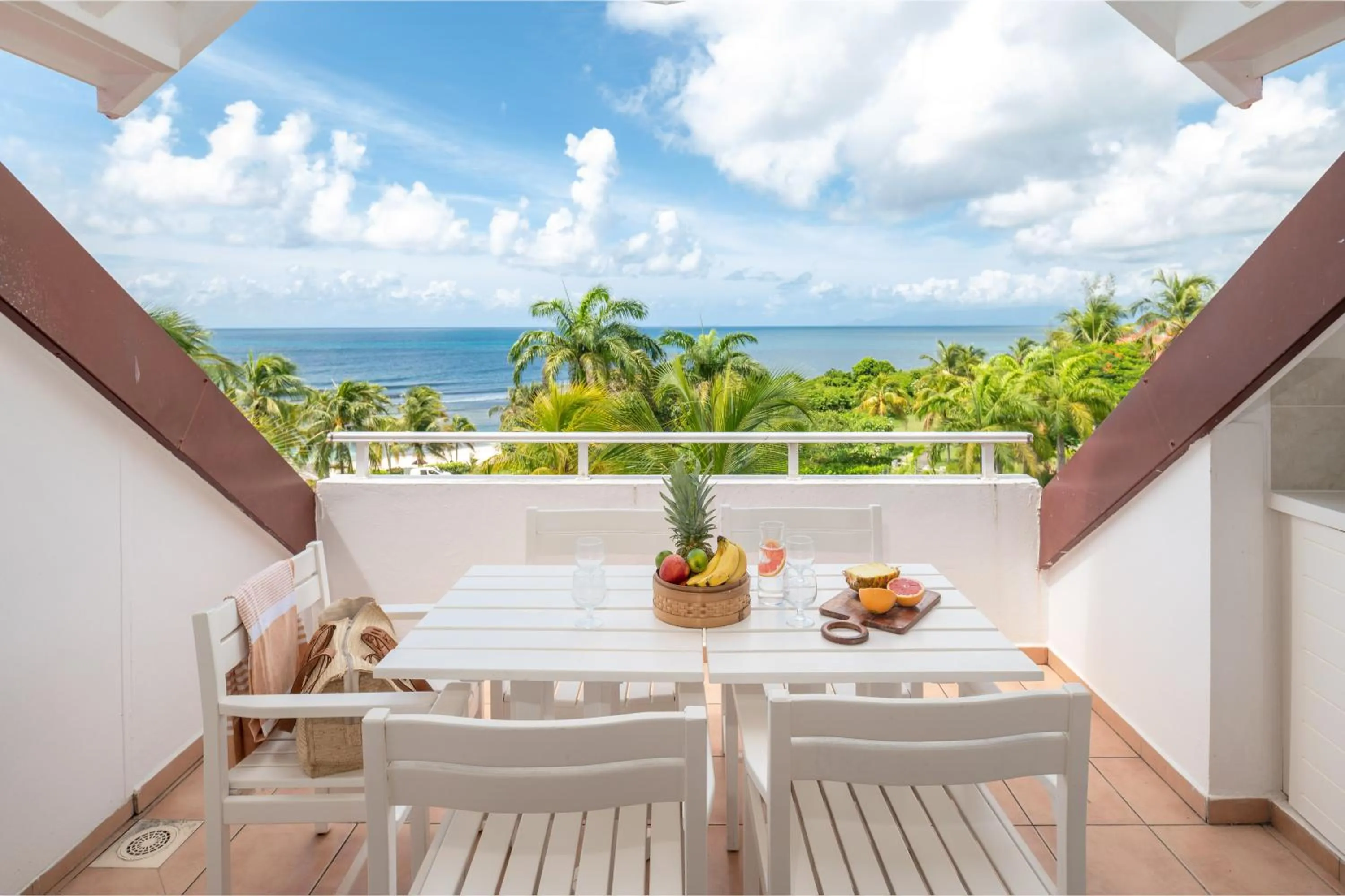 Patio in Village Pierre & Vacances Sainte Anne