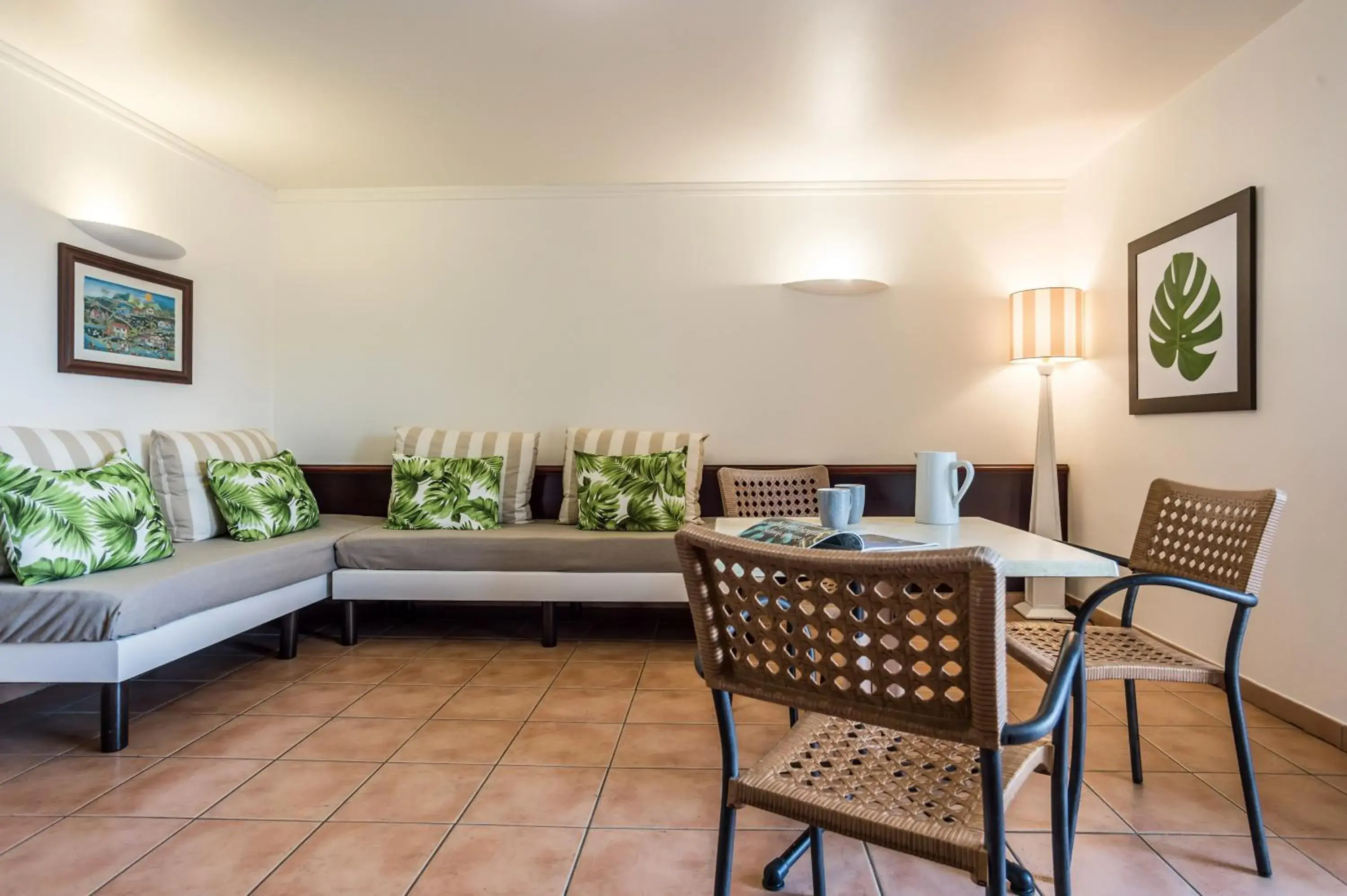 Living room in Village Pierre & Vacances Sainte Luce Living room in Village Pierre & Vacances Sainte Luce