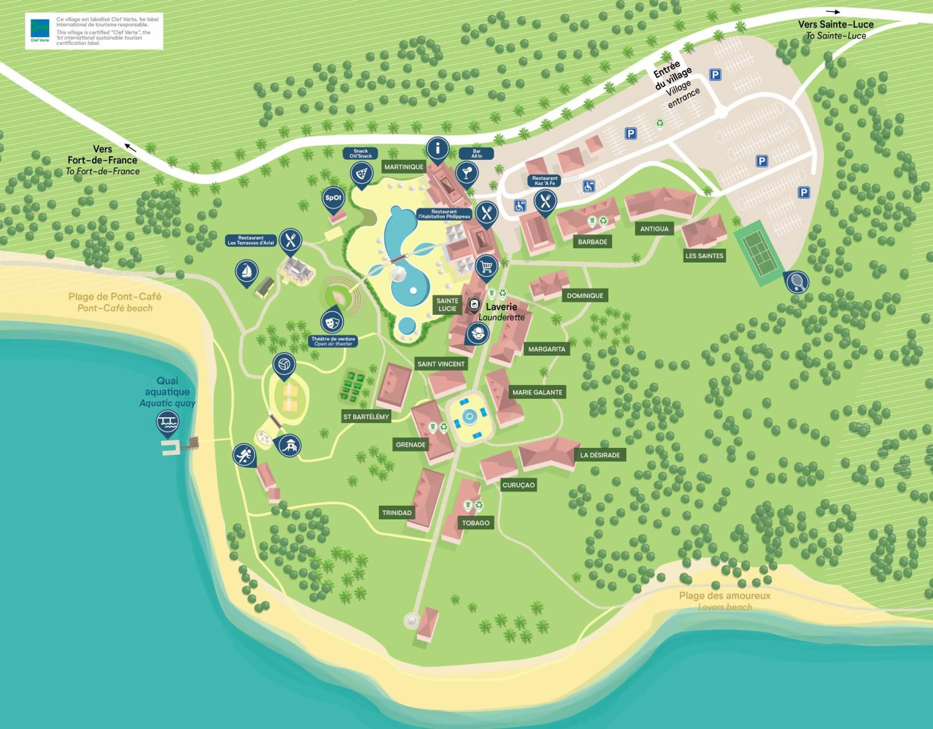 Natural landscape in Village Pierre & Vacances Sainte Luce