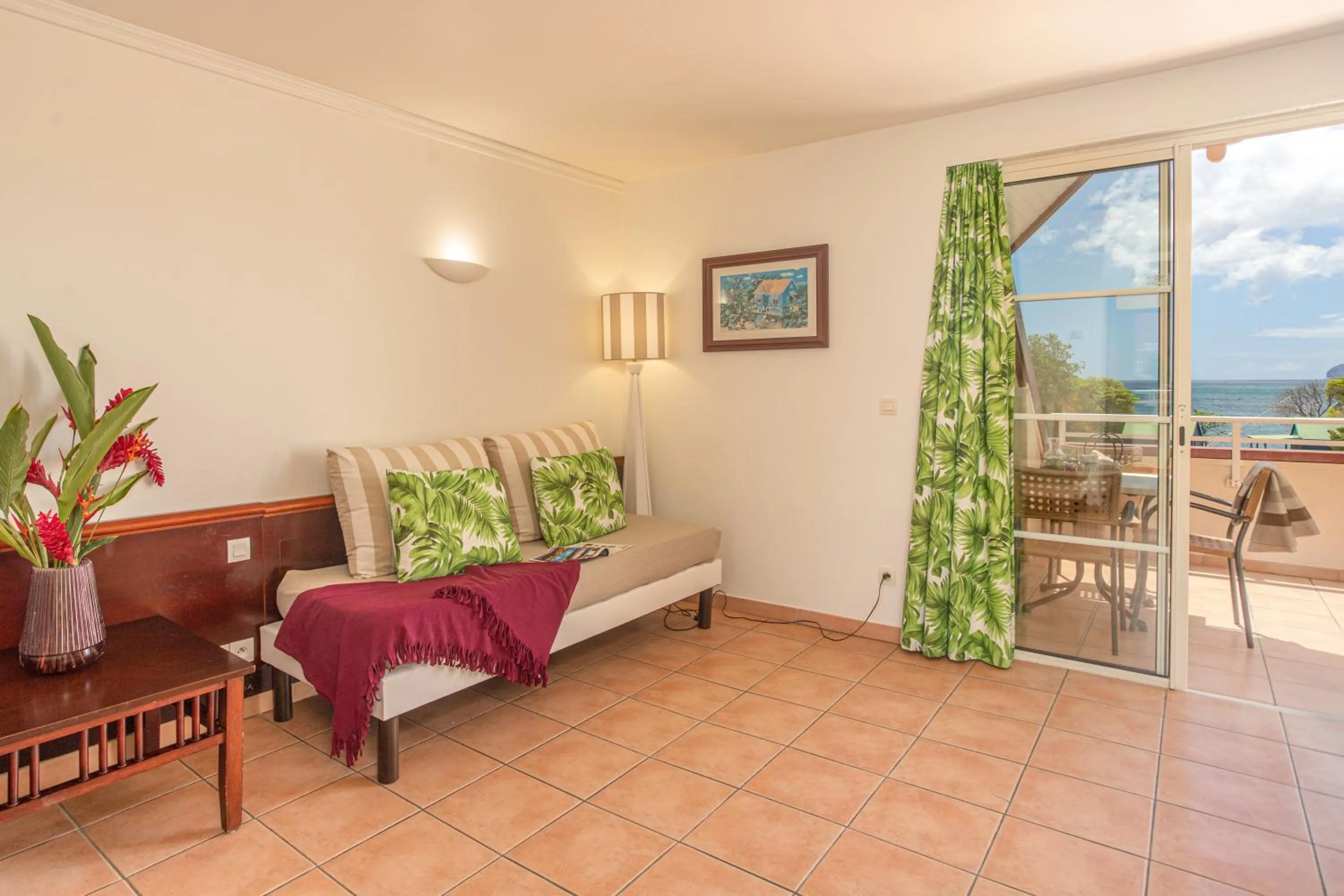 Patio in Village Pierre & Vacances Sainte Luce