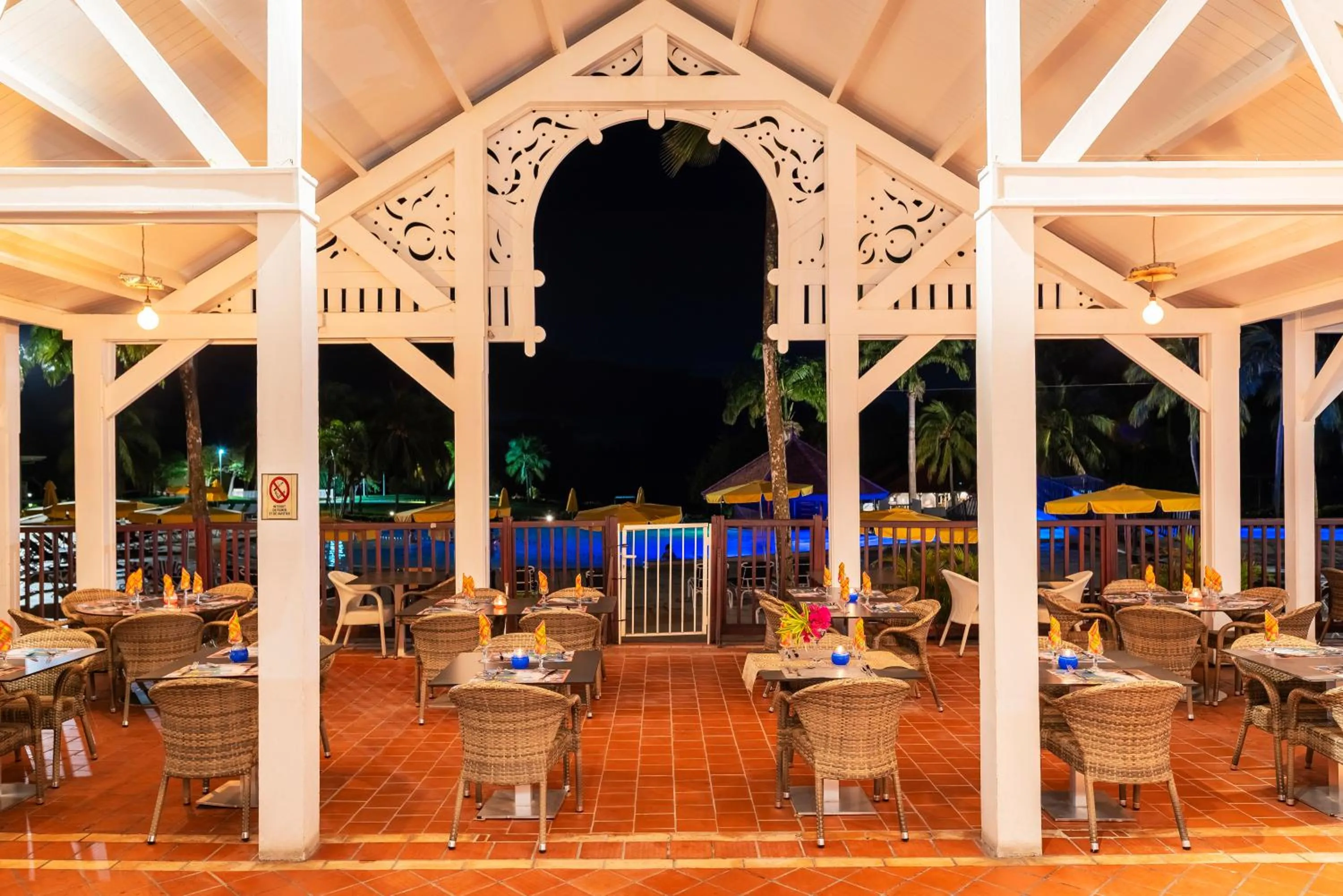 Patio in Village Pierre & Vacances Sainte Luce