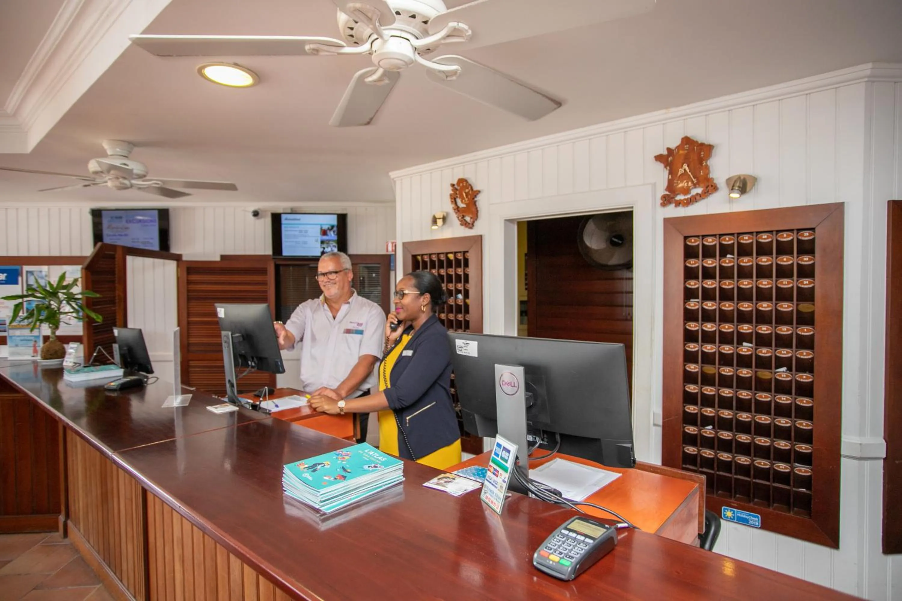 Staff in Village Pierre & Vacances Sainte Luce