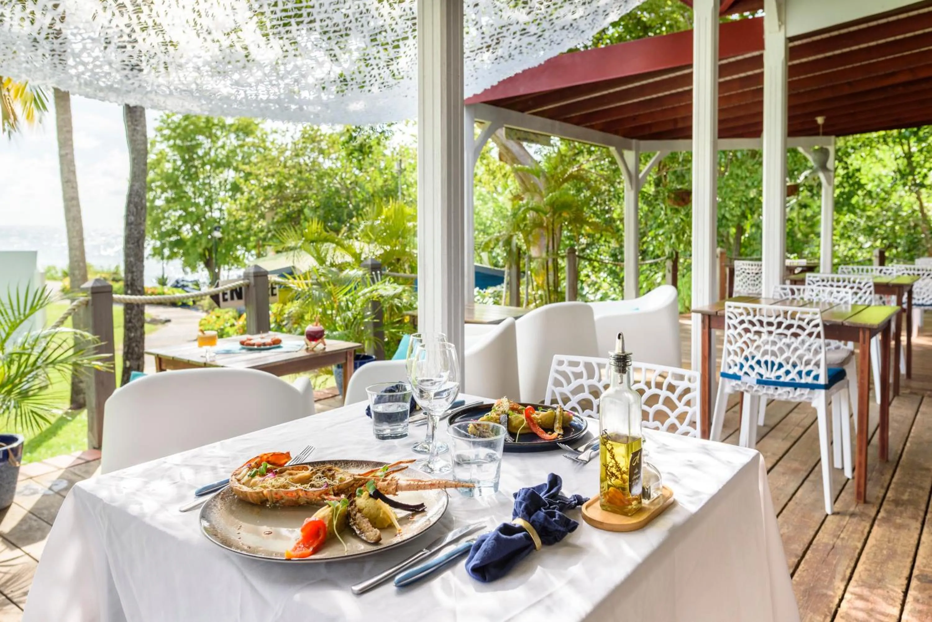 Patio in Village Pierre & Vacances Sainte Luce