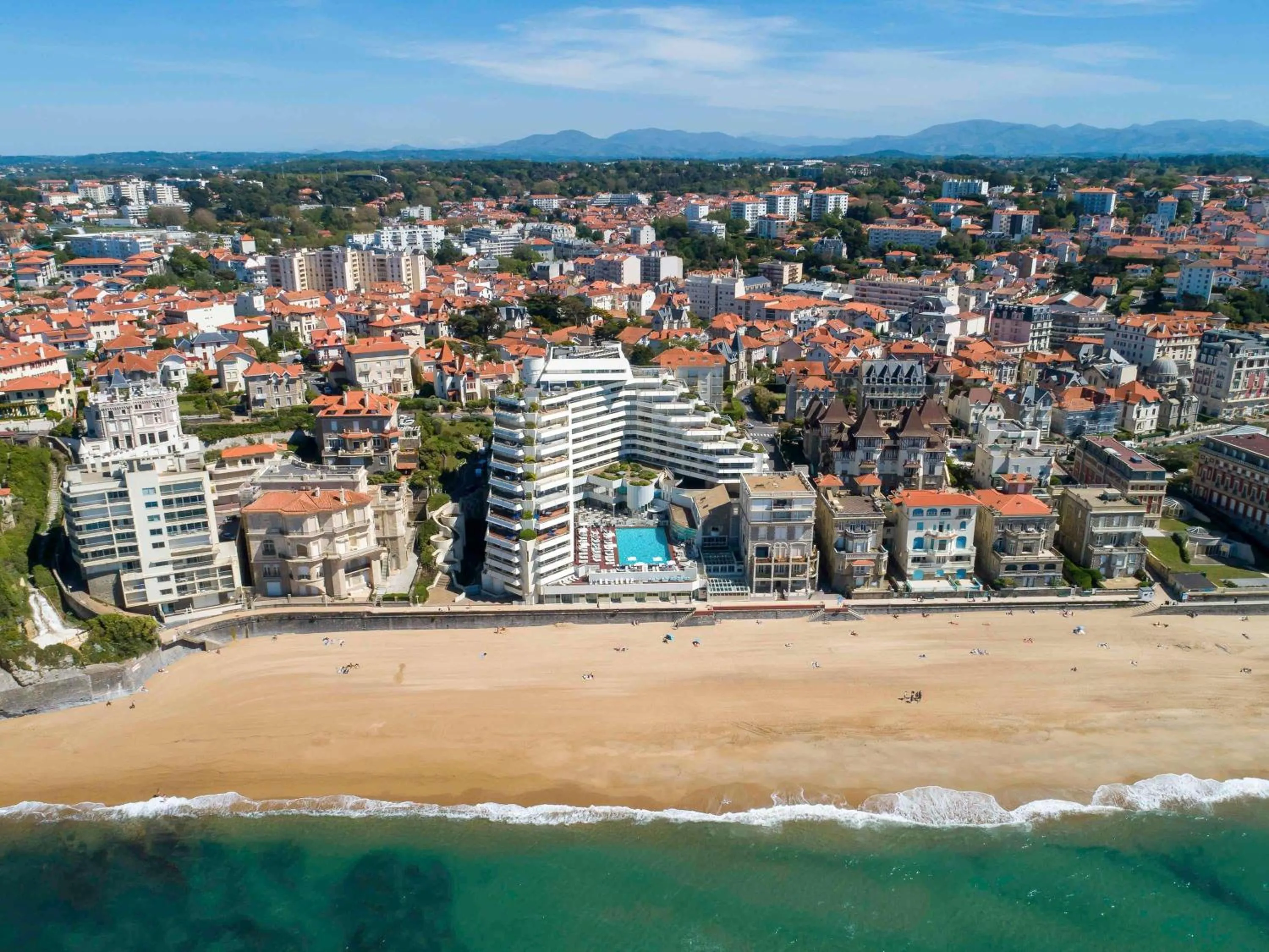 Property building in Sofitel Biarritz Le Miramar Thalassa
