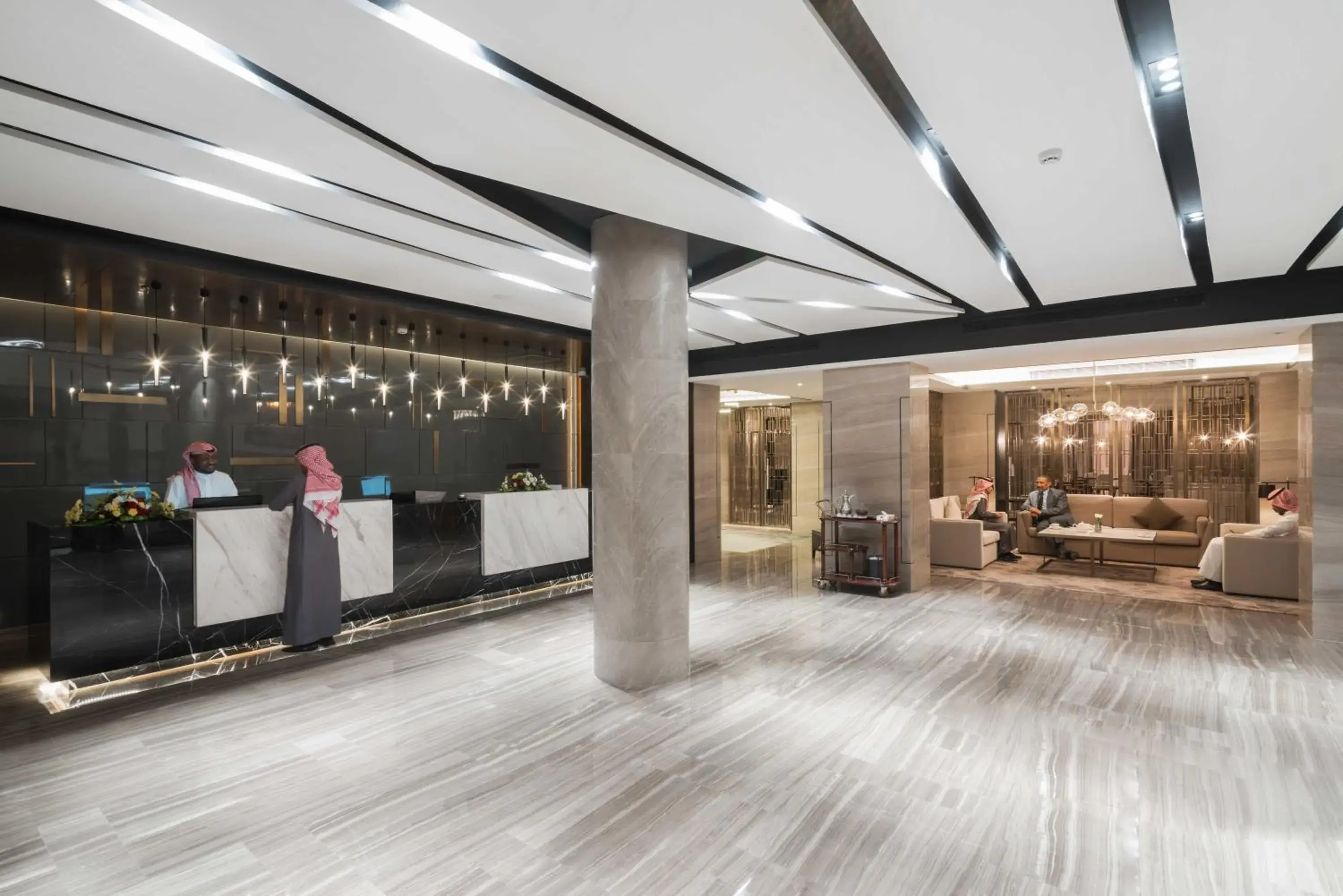 Lobby or reception in Aber Unayzah Lobby or reception in Aber Unayzah