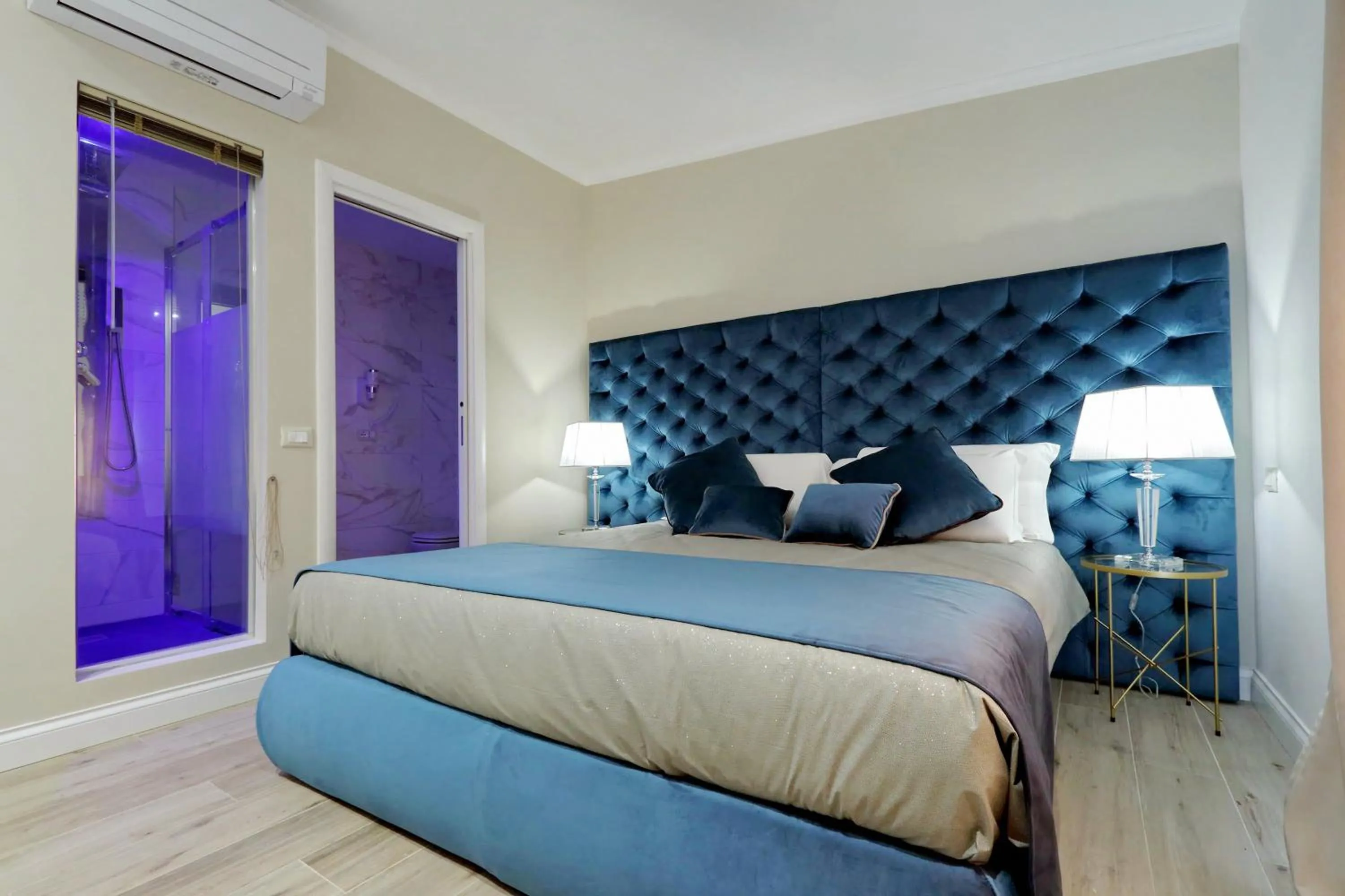 Bed in Relais Aquarium