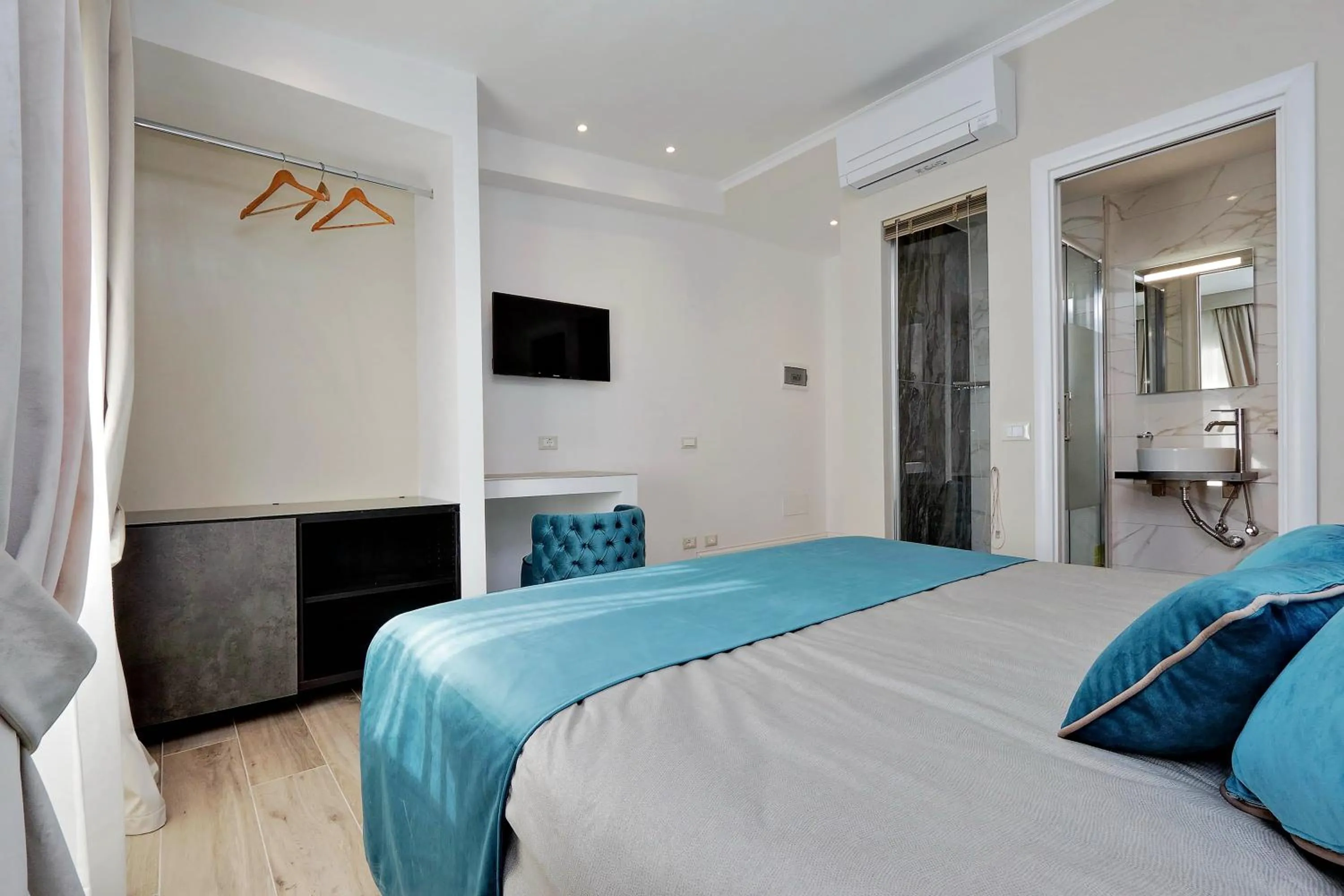 Bed in Relais Aquarium