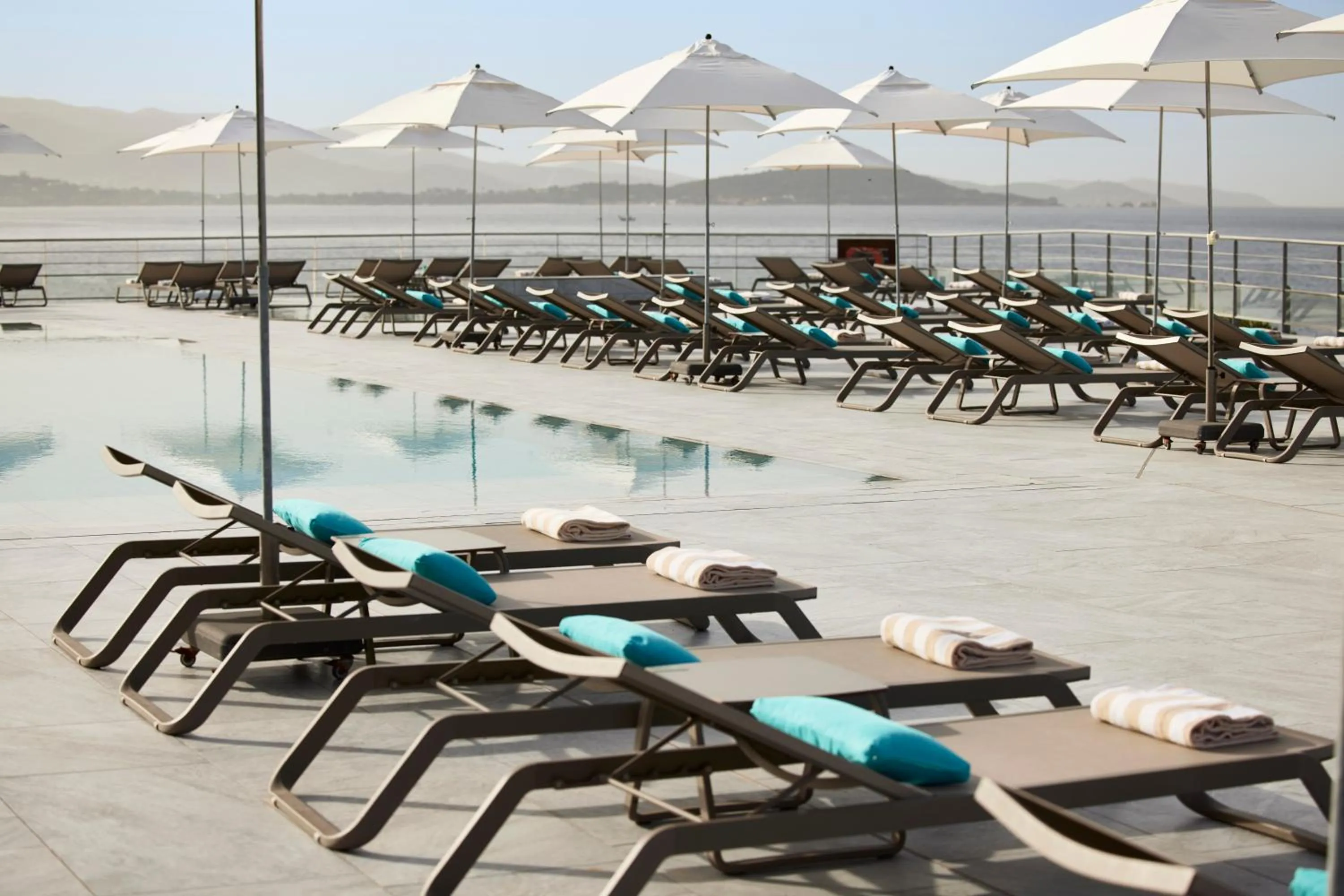 Sea view in Sofitel Golfe d'Ajaccio Thalassa Sea & Spa