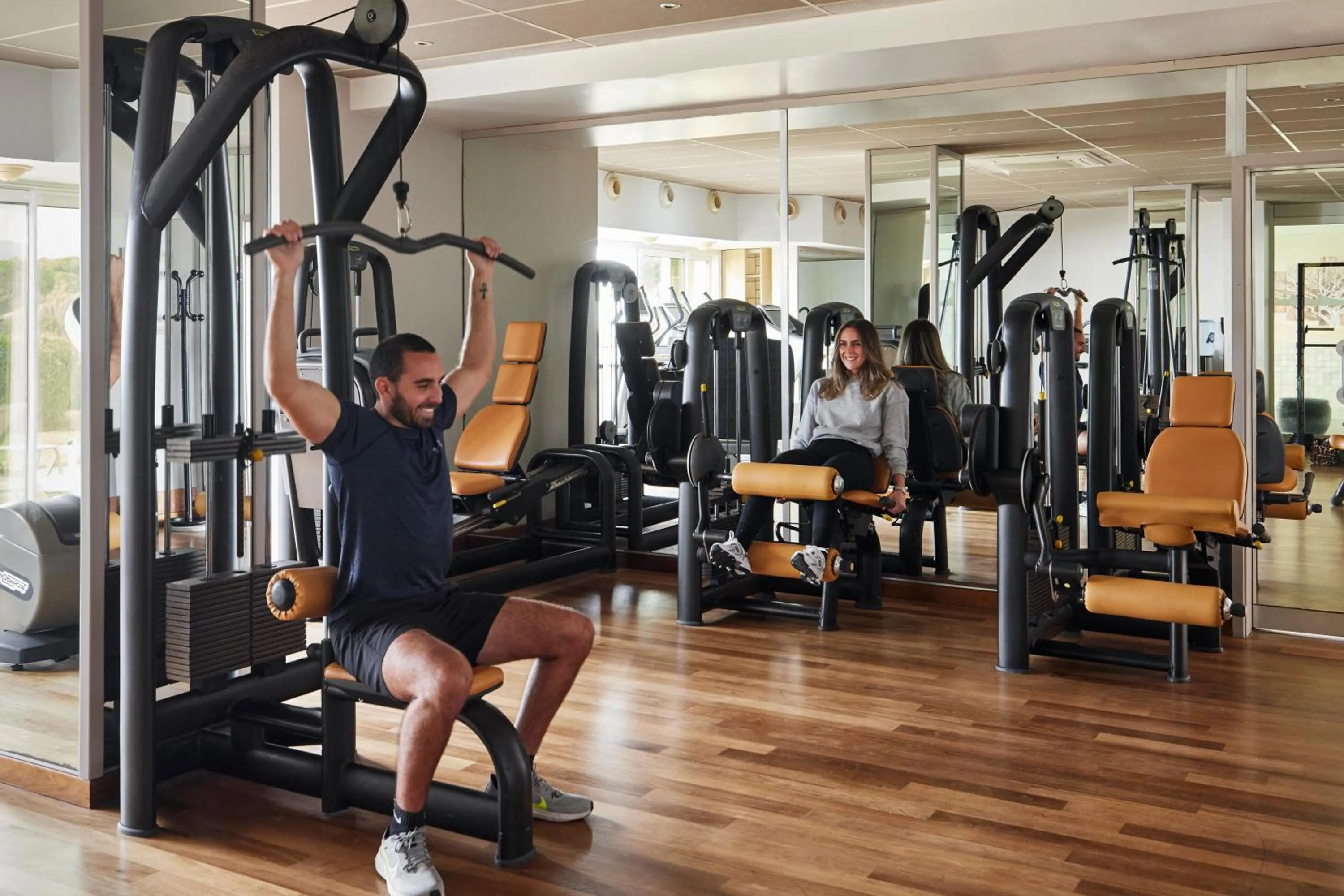 Fitness centre/facilities in Sofitel Golfe d'Ajaccio Thalassa Sea & Spa
