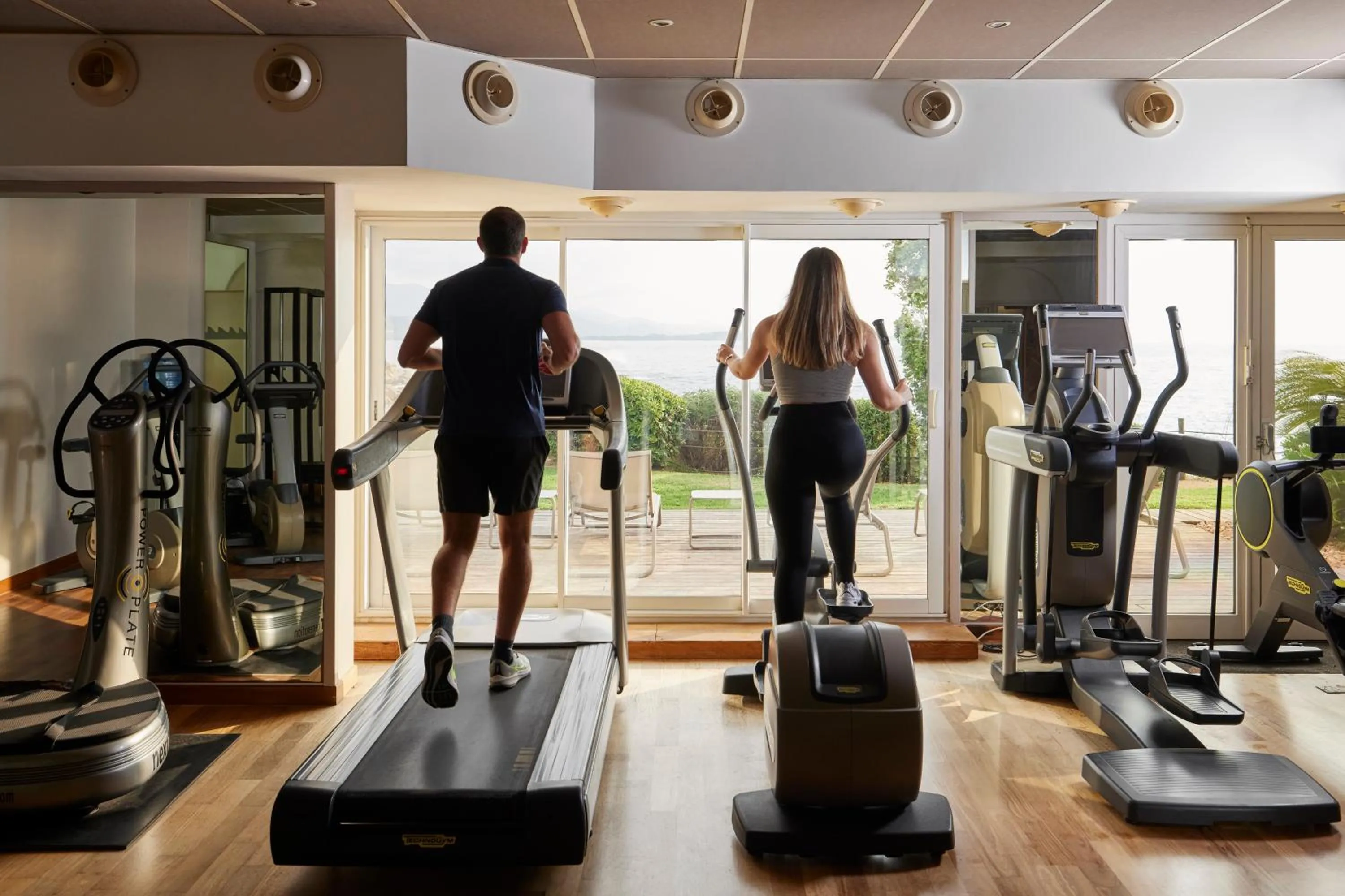Fitness centre/facilities in Sofitel Golfe d'Ajaccio Thalassa Sea & Spa