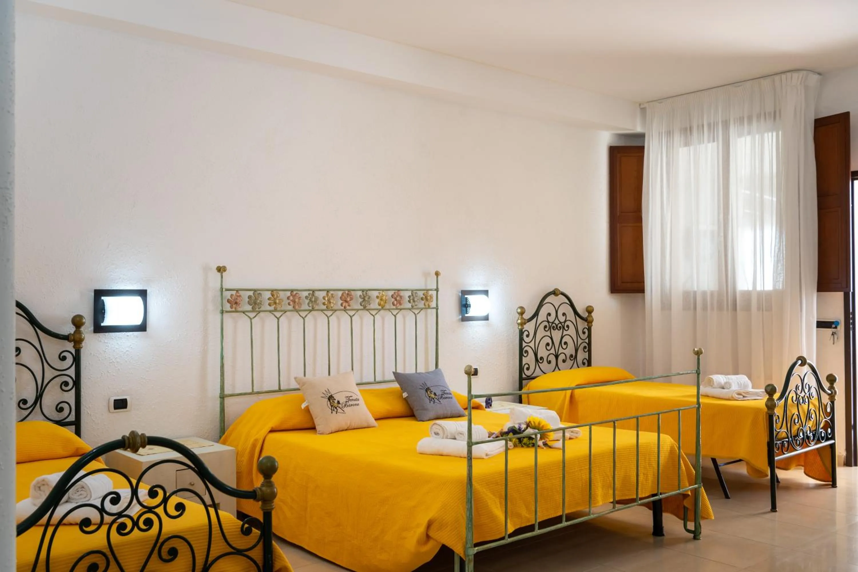 Bedroom, Bed in B&B Tenuta Barone