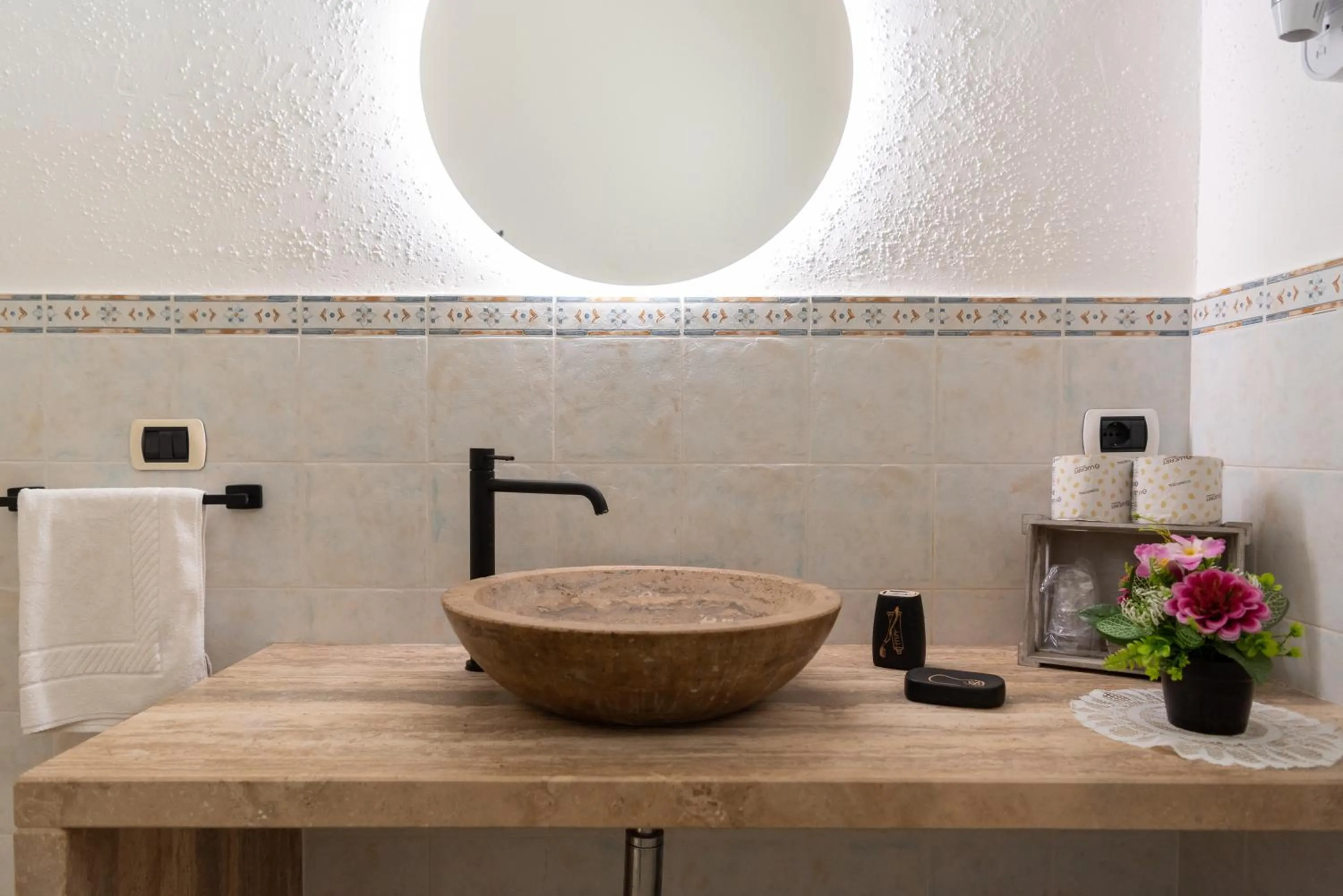 Bathroom in B&B Tenuta Barone