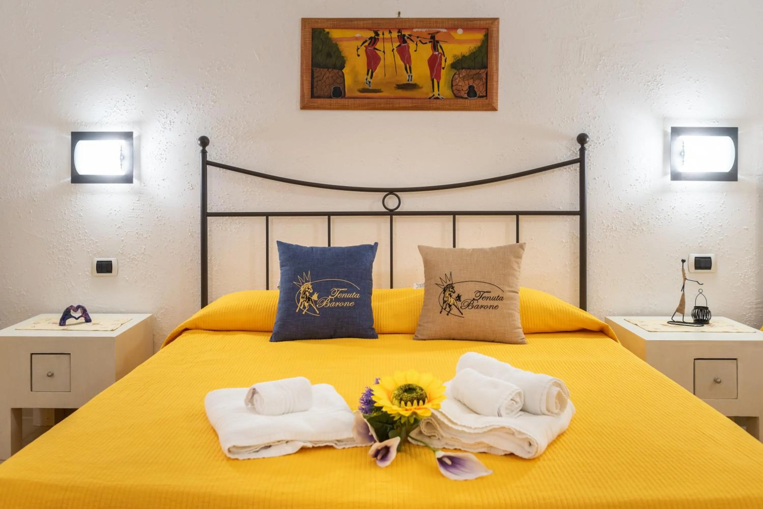 Bed in B&B Tenuta Barone