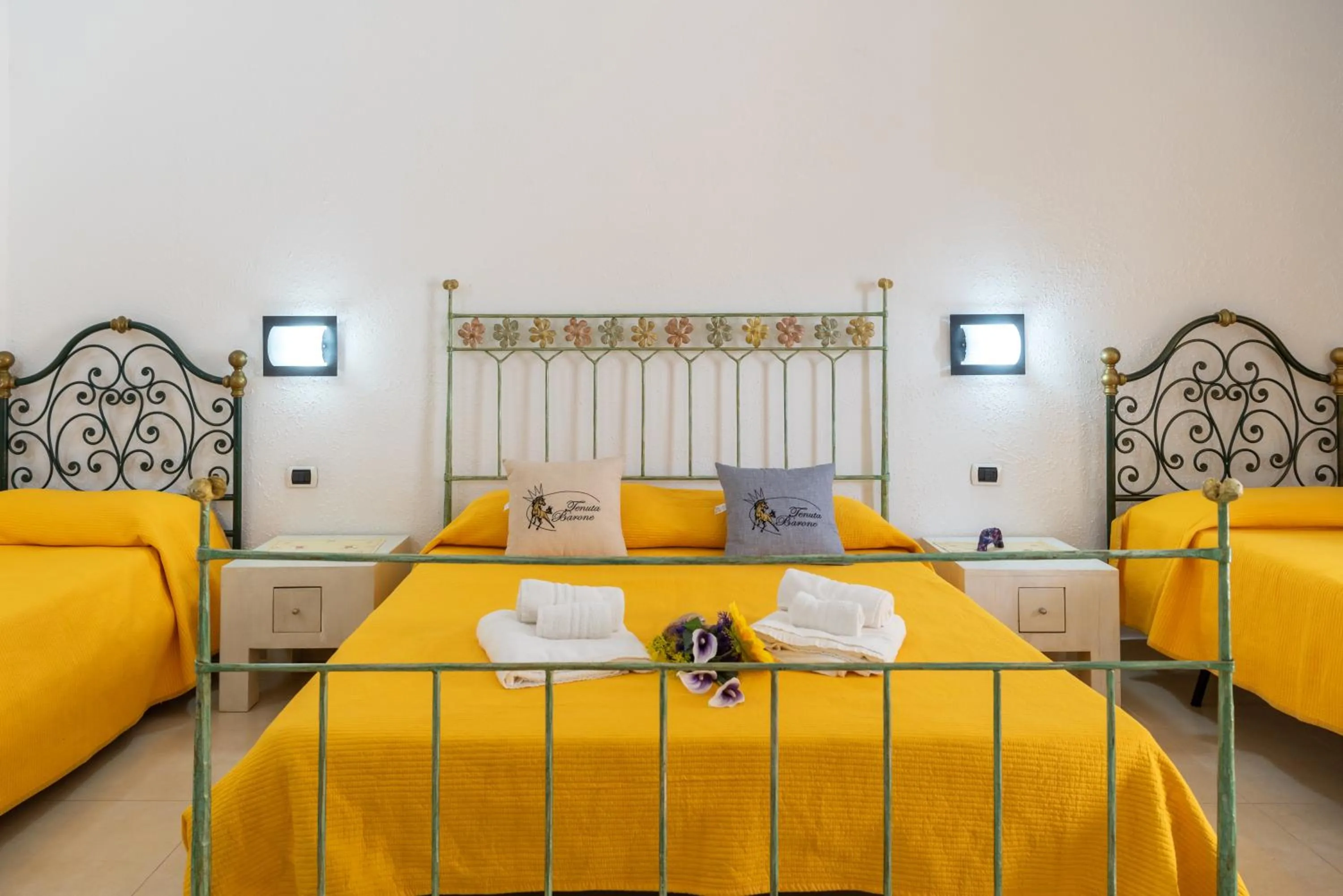 Bedroom, Bed in B&B Tenuta Barone