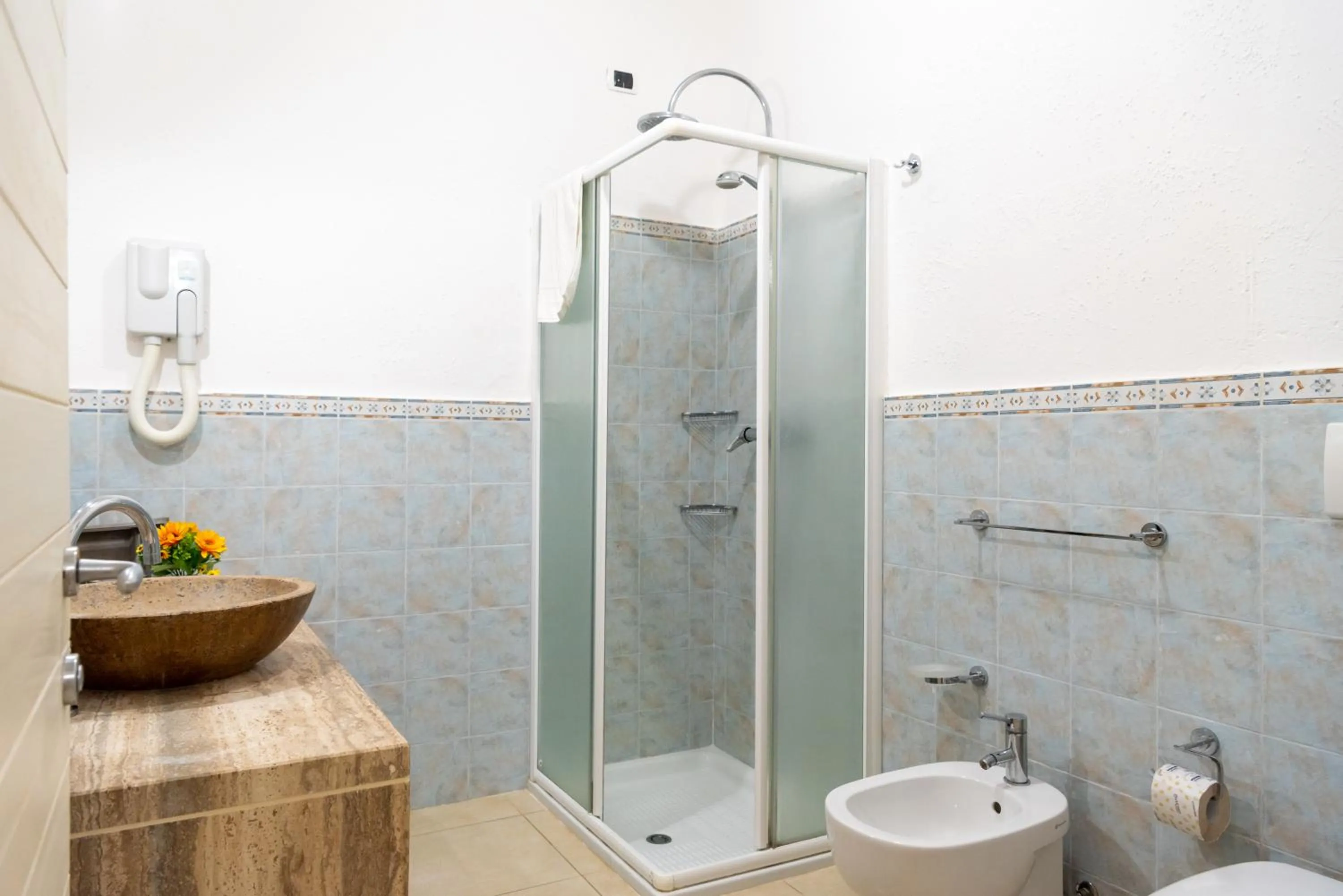 Shower in B&B Tenuta Barone