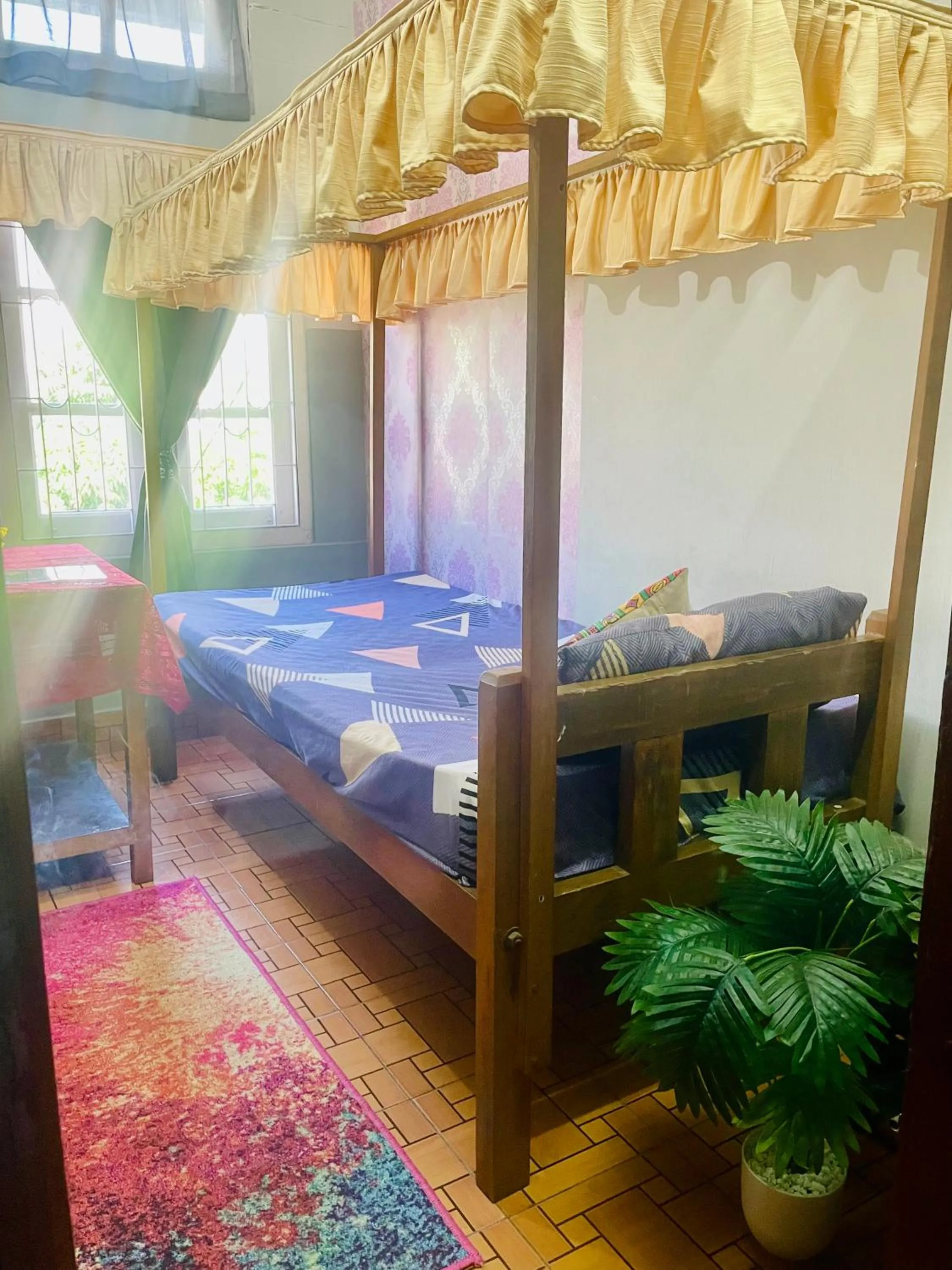 Bed in Namaskar Lodge and Homestay