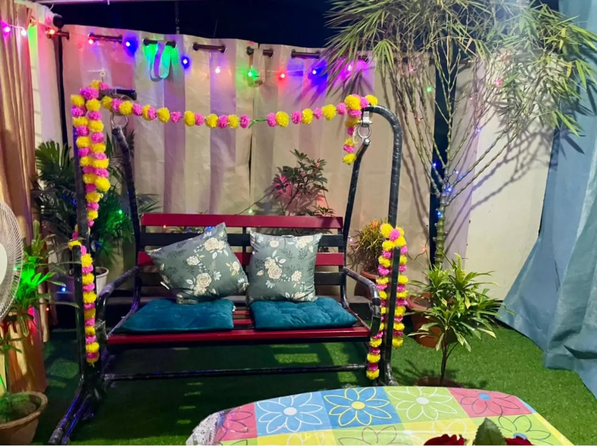 Garden in Namaskar Lodge and Homestay