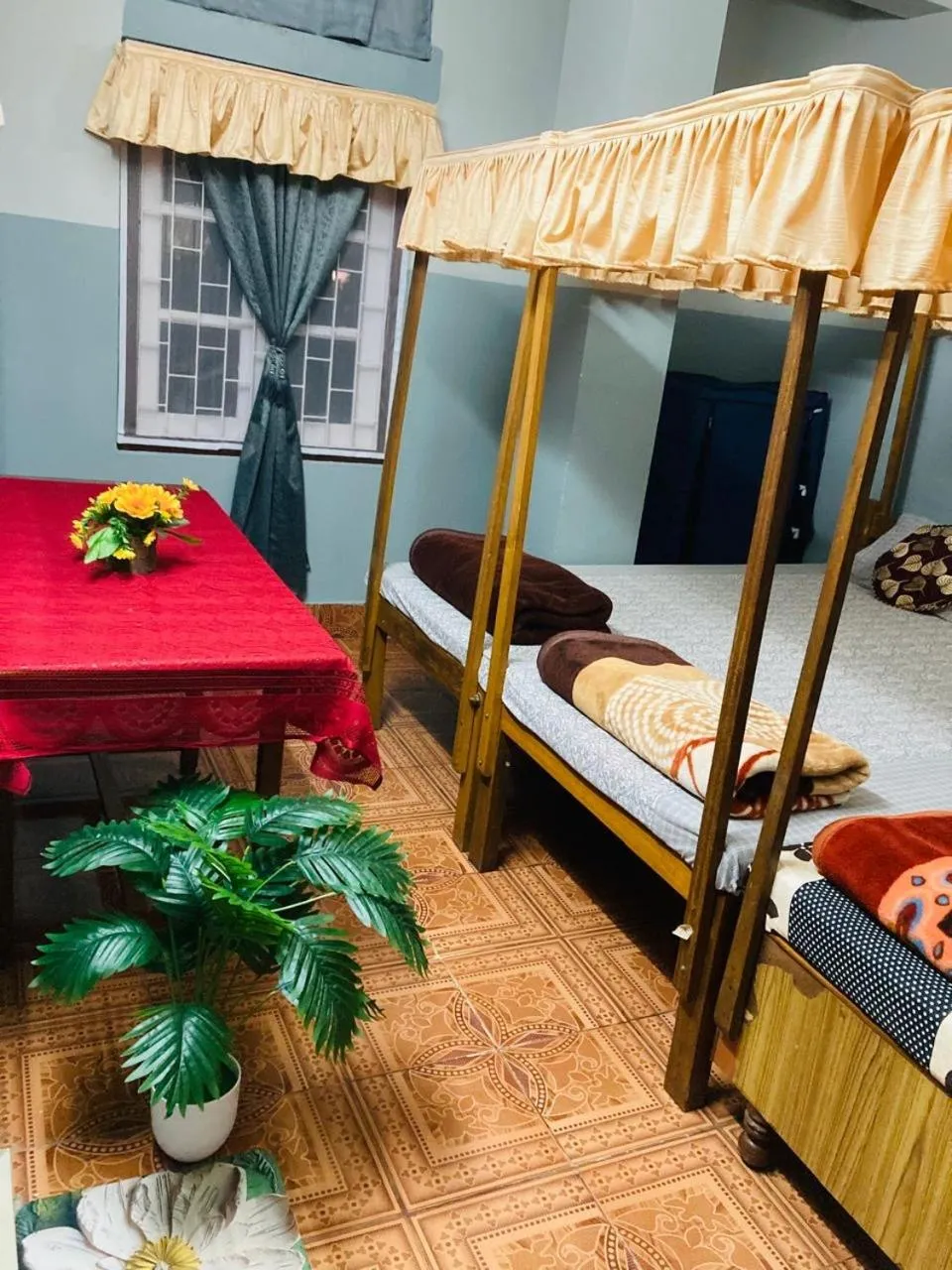 Bed in Namaskar Lodge and Homestay