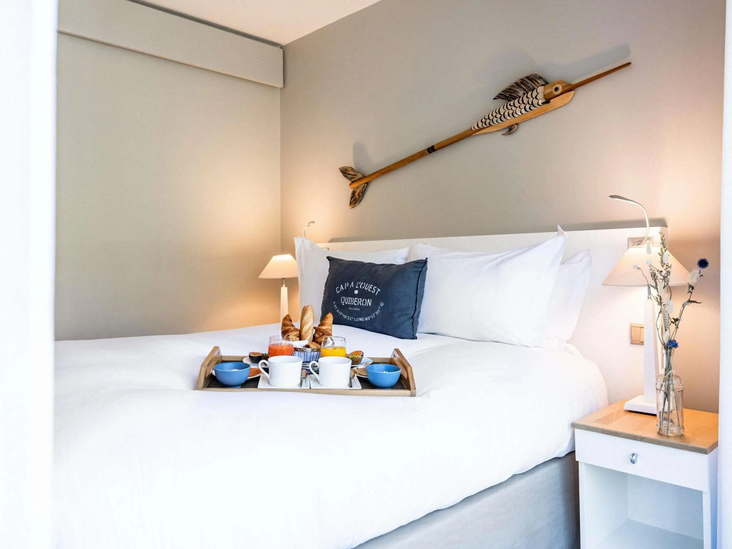 Bedroom, Bed in Sofitel Quiberon Thalassa sea & spa