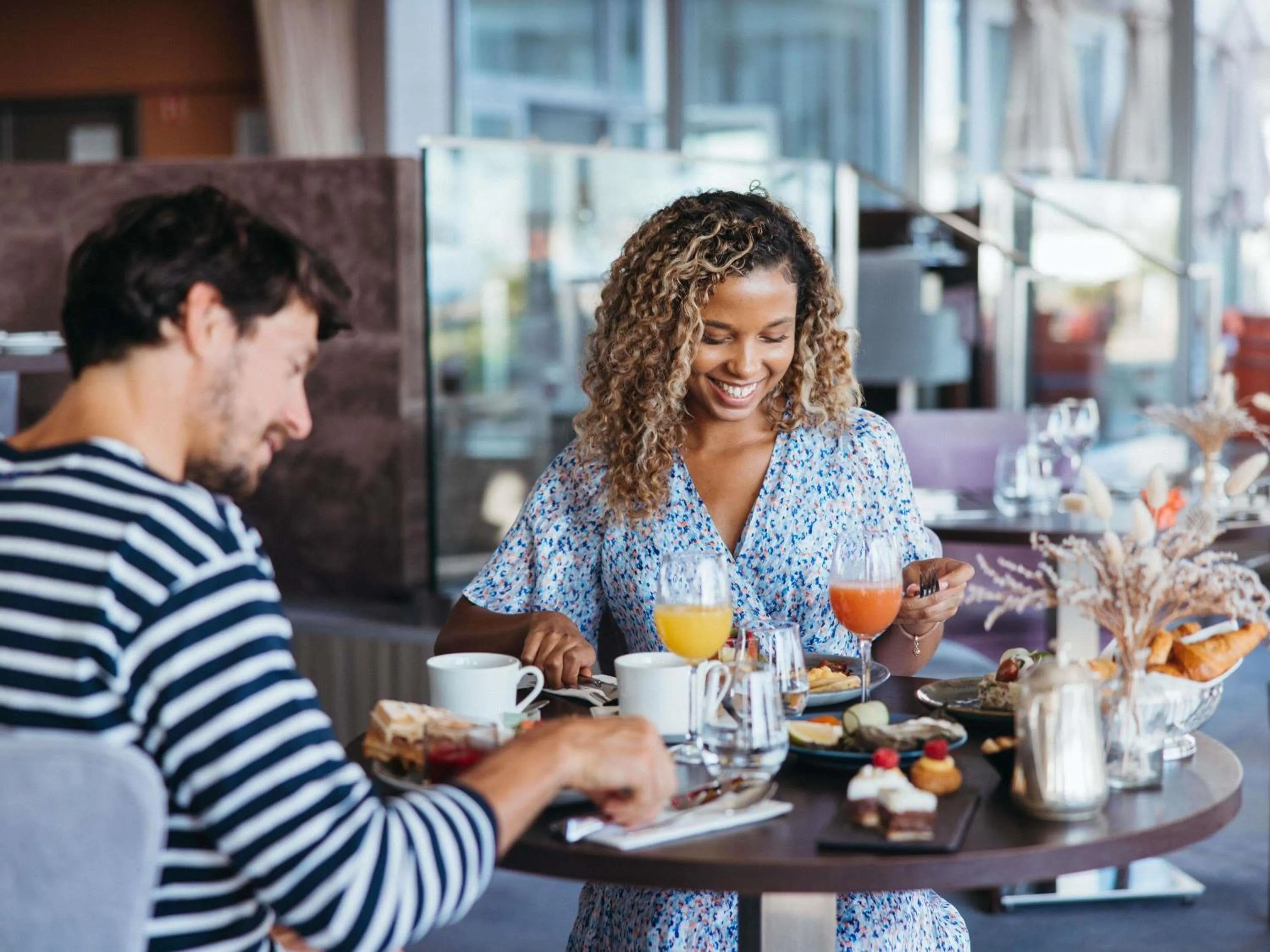 Breakfast in Sofitel Quiberon Thalassa sea & spa