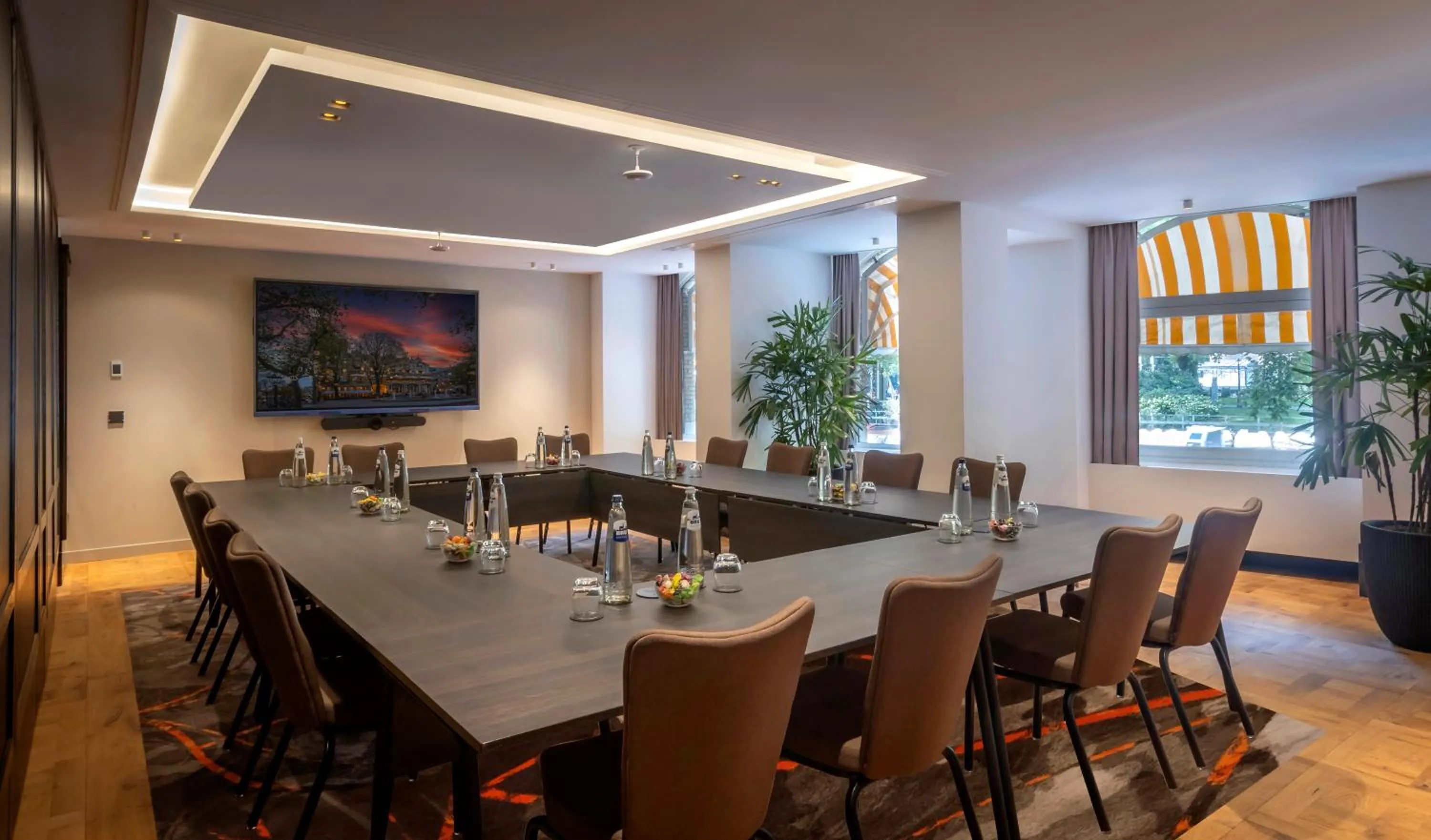 Meeting/conference room in Clayton Hotel Amsterdam American