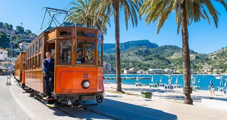 Beach in Sol Port Soller