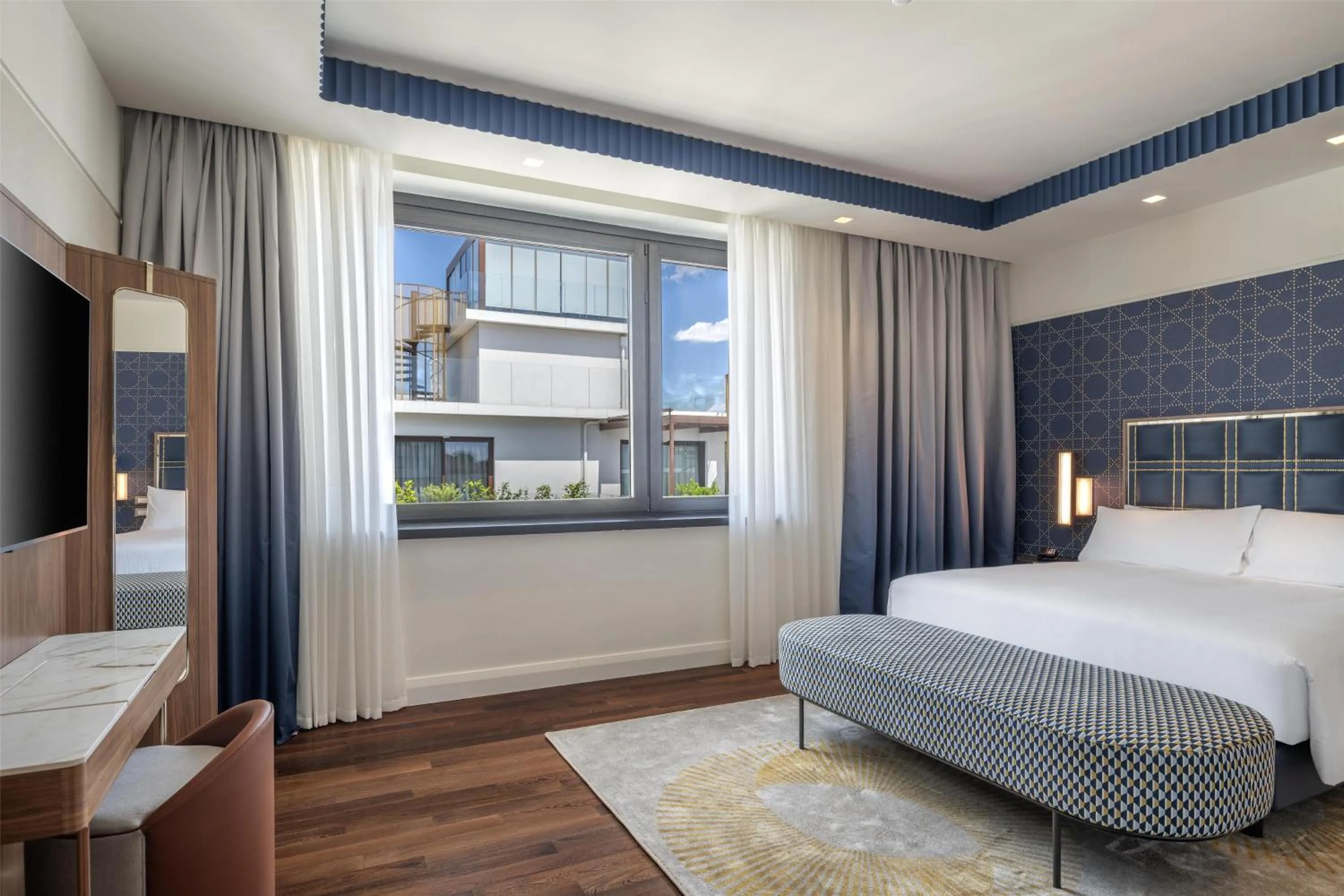 Bed in Hilton Turin Centre