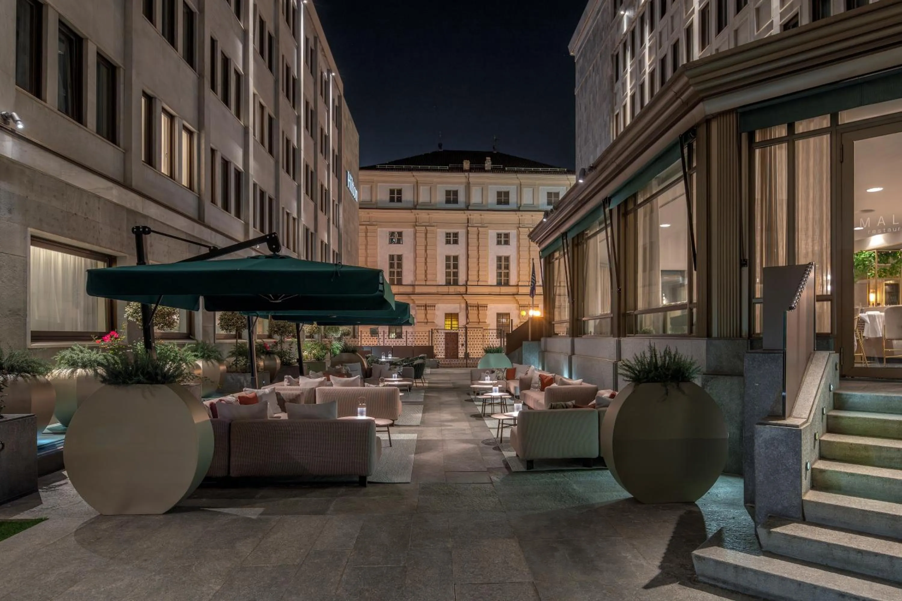 Garden in Hilton Turin Centre