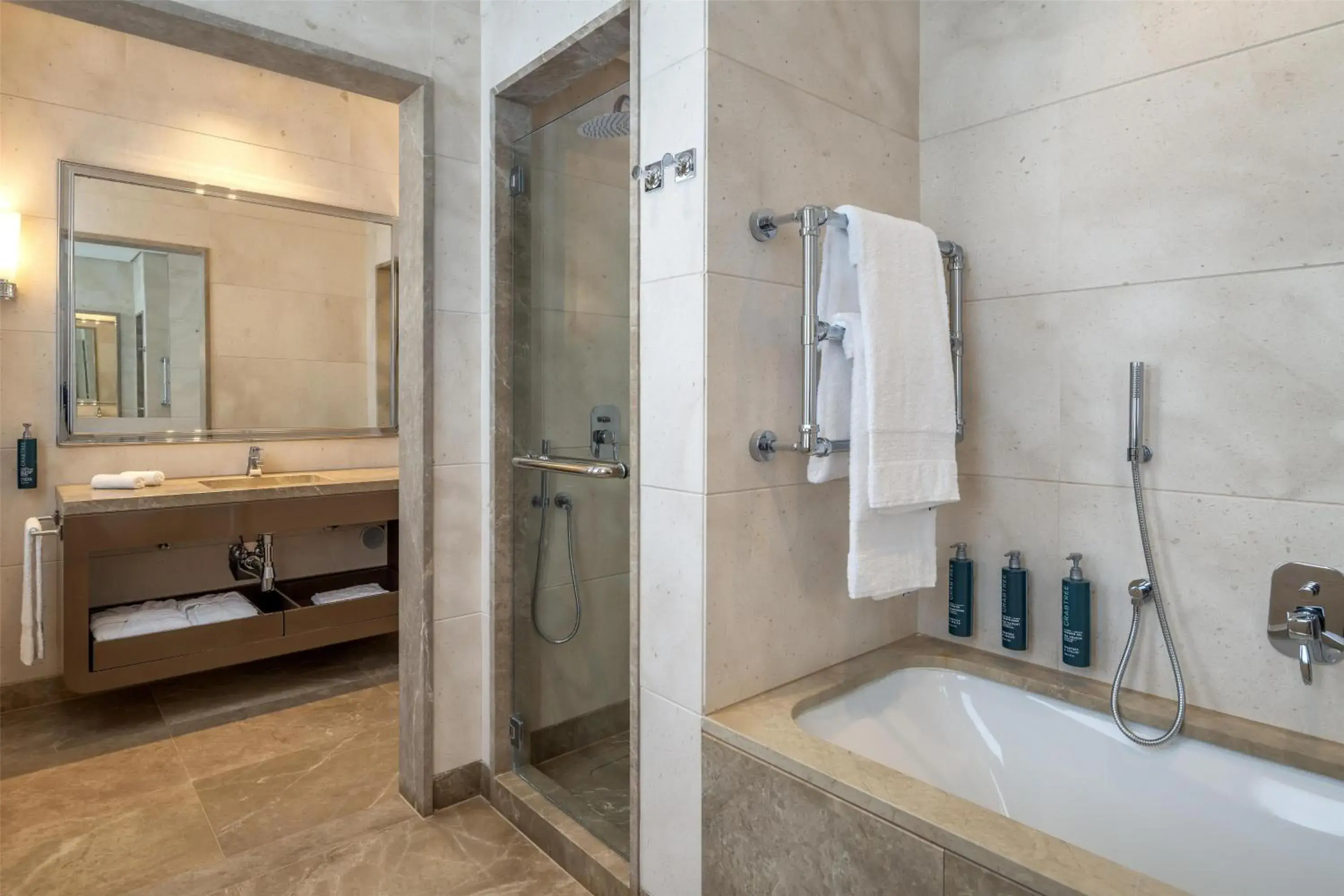 Bathroom in Hilton Turin Centre Bathroom in Hilton Turin Centre