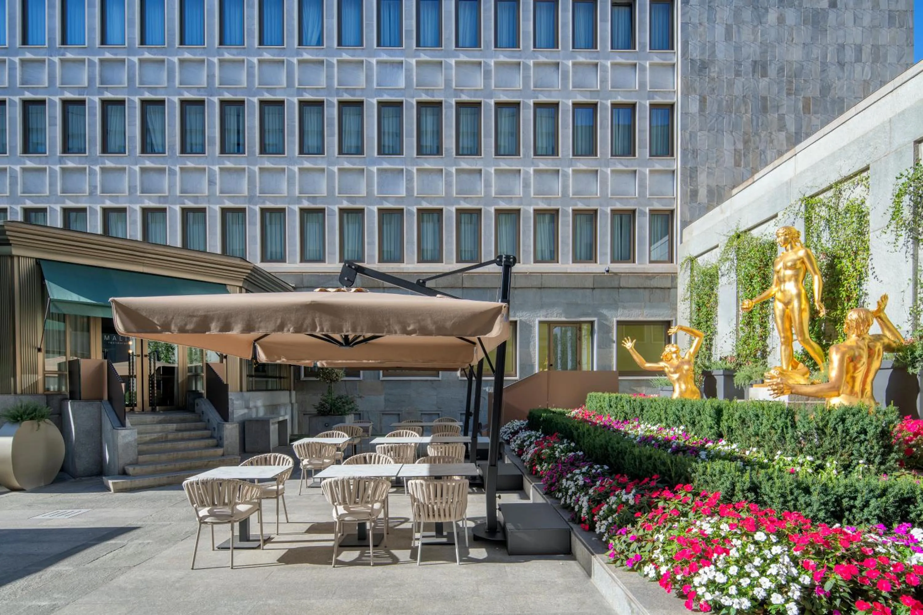 Garden in Hilton Turin Centre