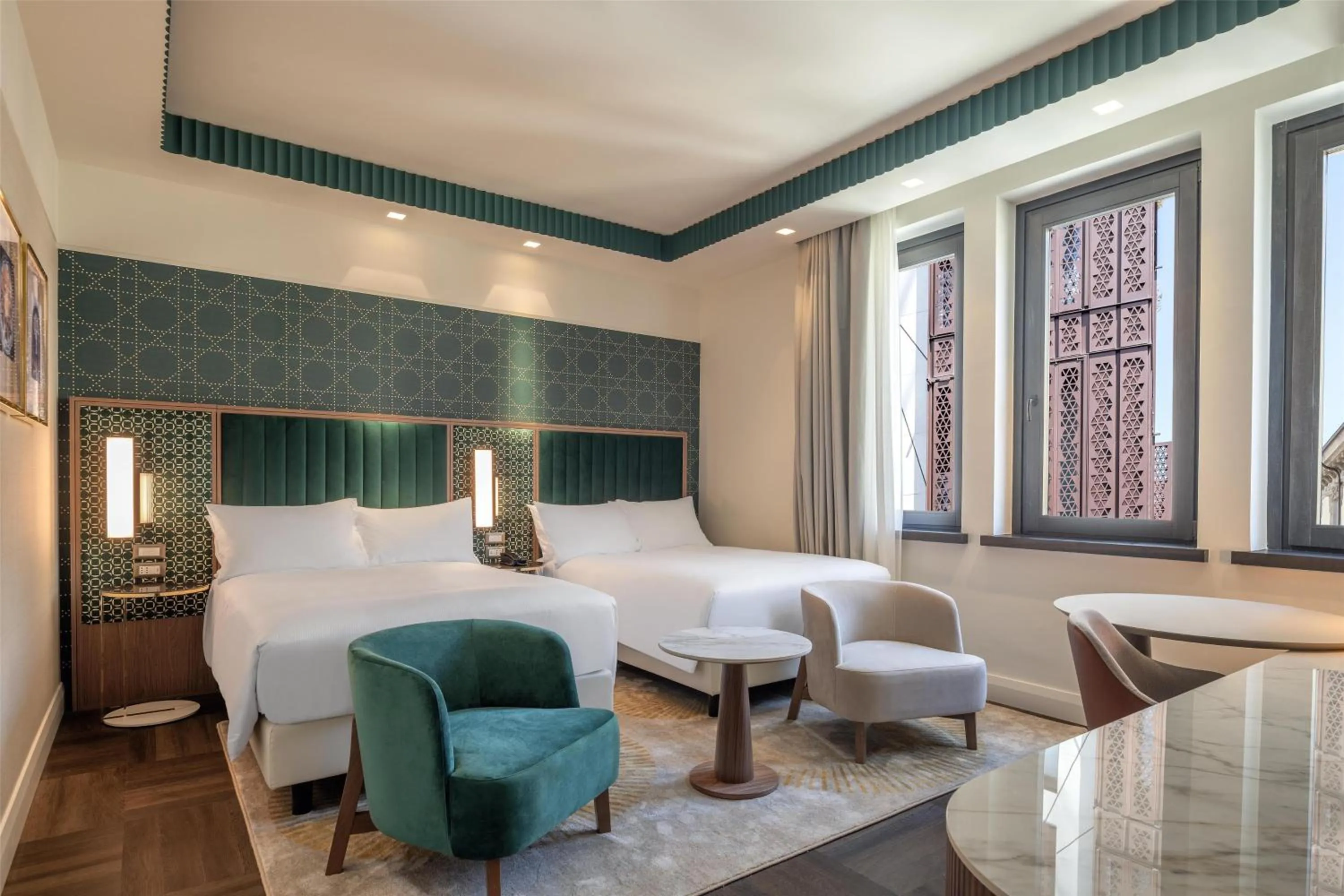 Bed in Hilton Turin Centre