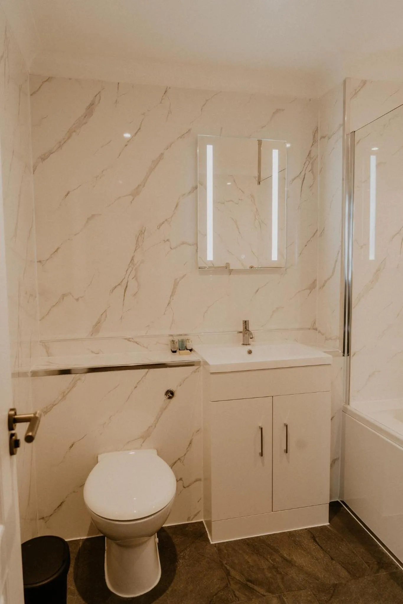 Bathroom in The Prince of Wales Hotel Berkeley by Bellevilla, A38 M5