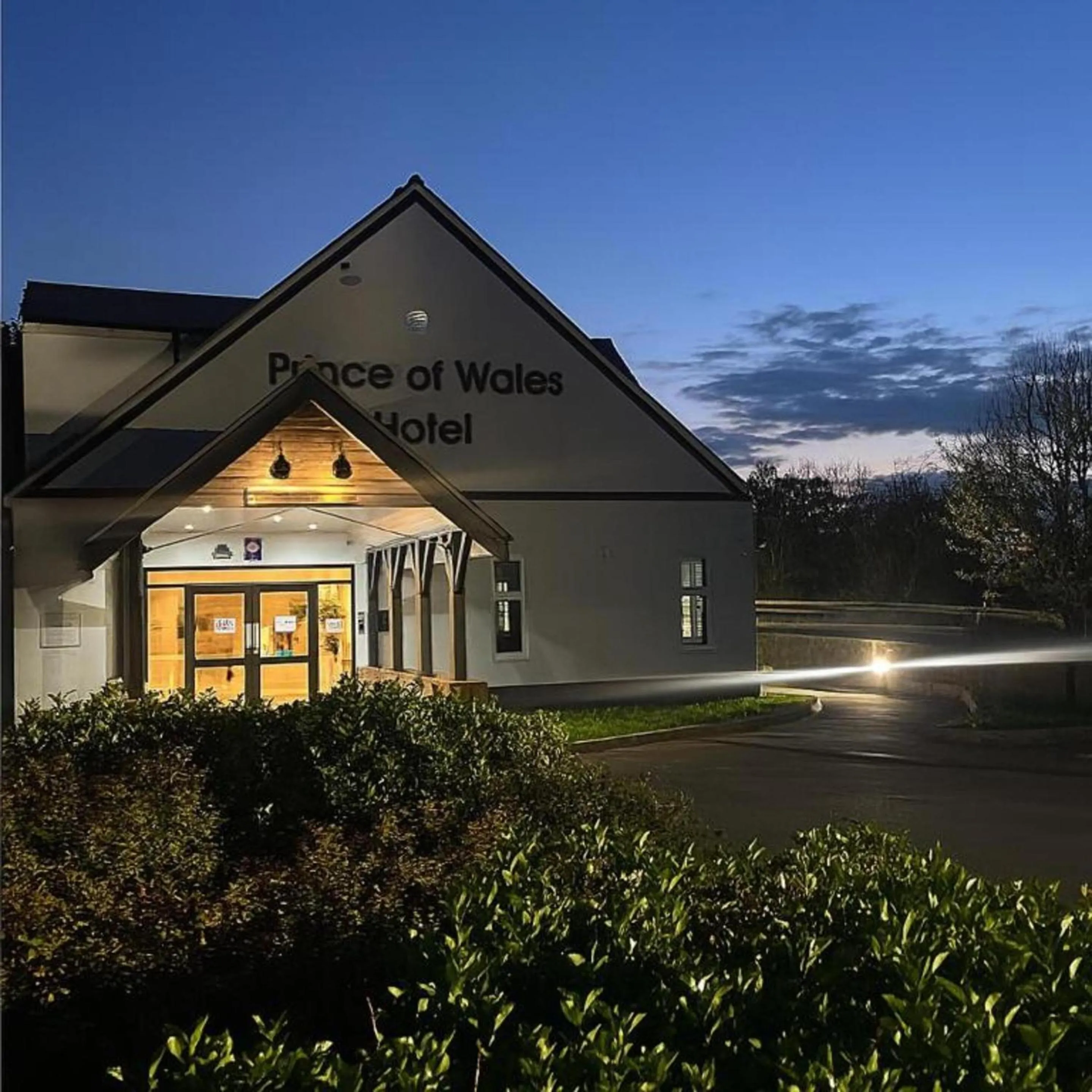 Property building in The Prince of Wales Hotel Berkeley by Bellevilla, A38 M5