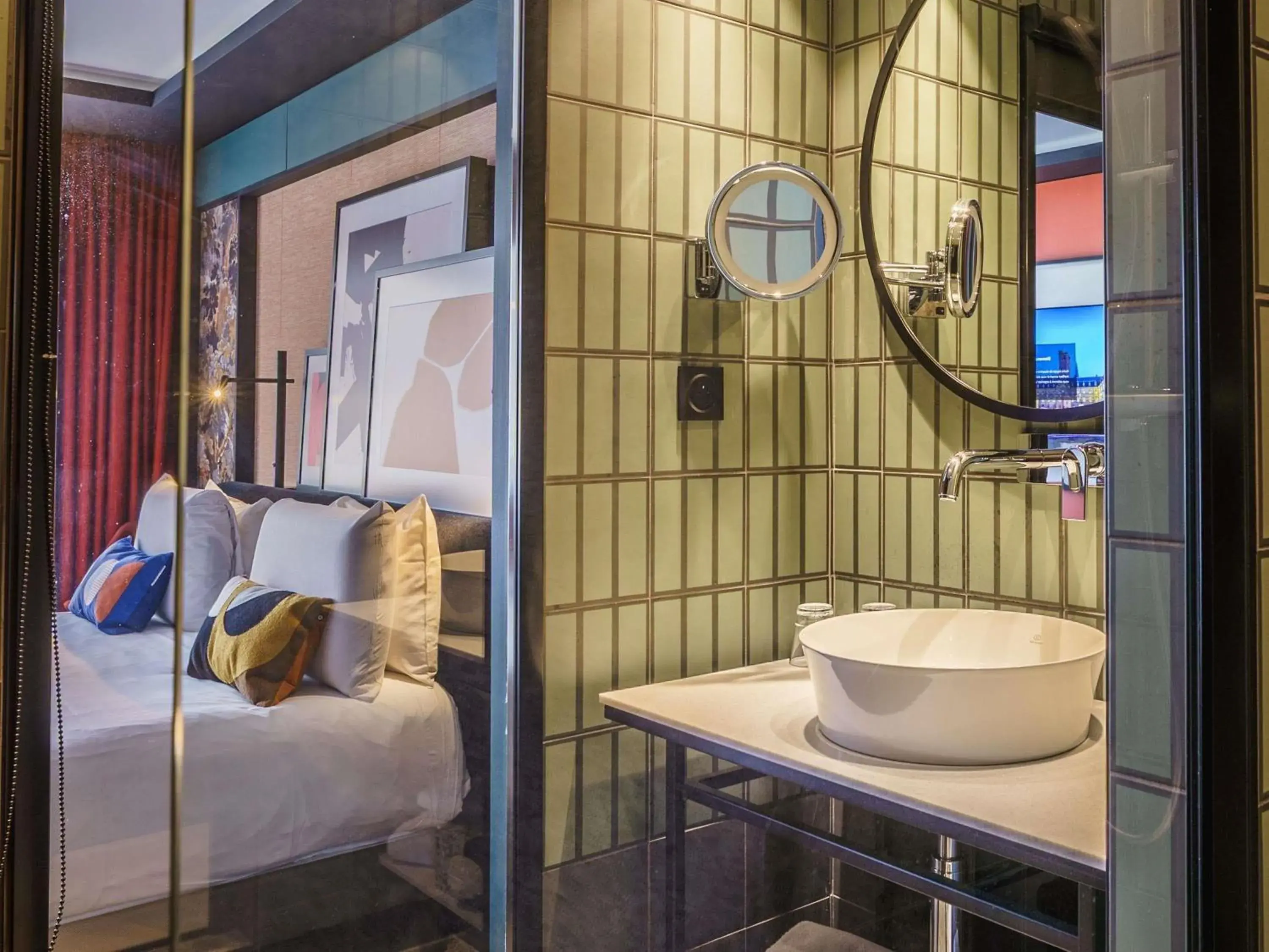 Property building, Bed in Mercure Dijon Centre Clemenceau Property building, Bed in Mercure Dijon Centre Clemenceau