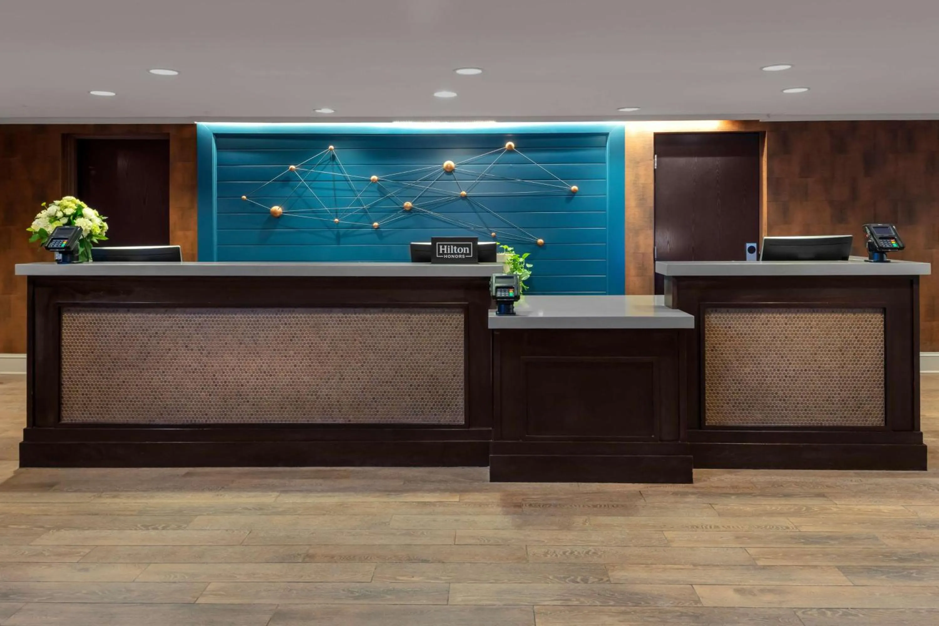 Lobby or reception in DoubleTree by Hilton Hotel Burlington Vermont