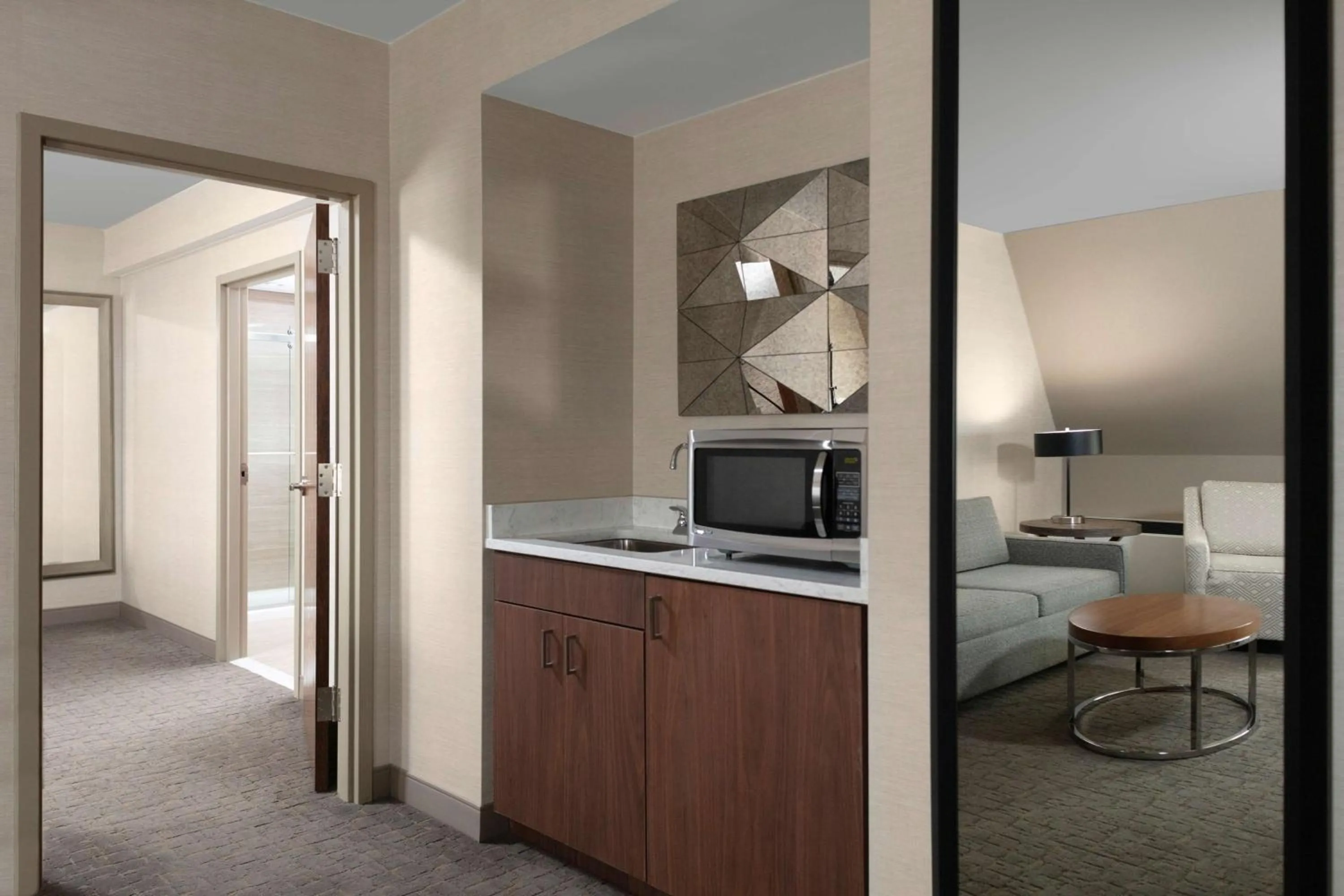 Photo of the whole room in DoubleTree by Hilton Hotel Burlington Vermont