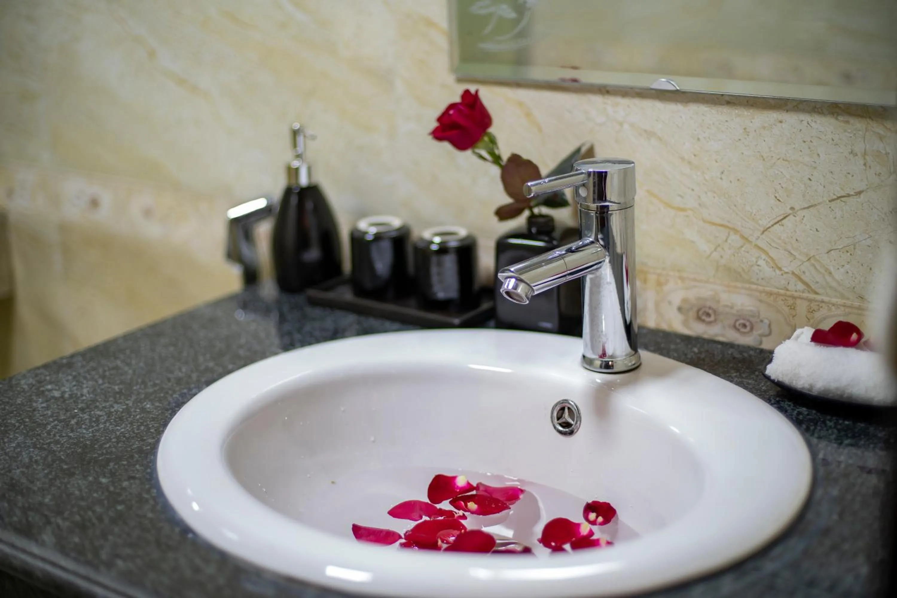 Shower in Sapphire Sapa Hotel