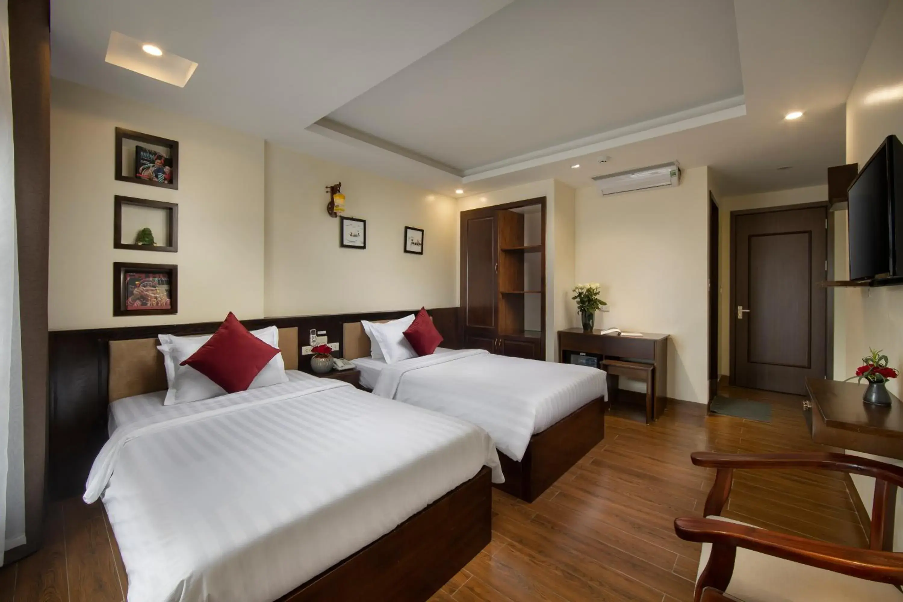 Twin Room with Mountain View in Sapphire Sapa Hotel Twin Room with Mountain View in Sapphire Sapa Hotel