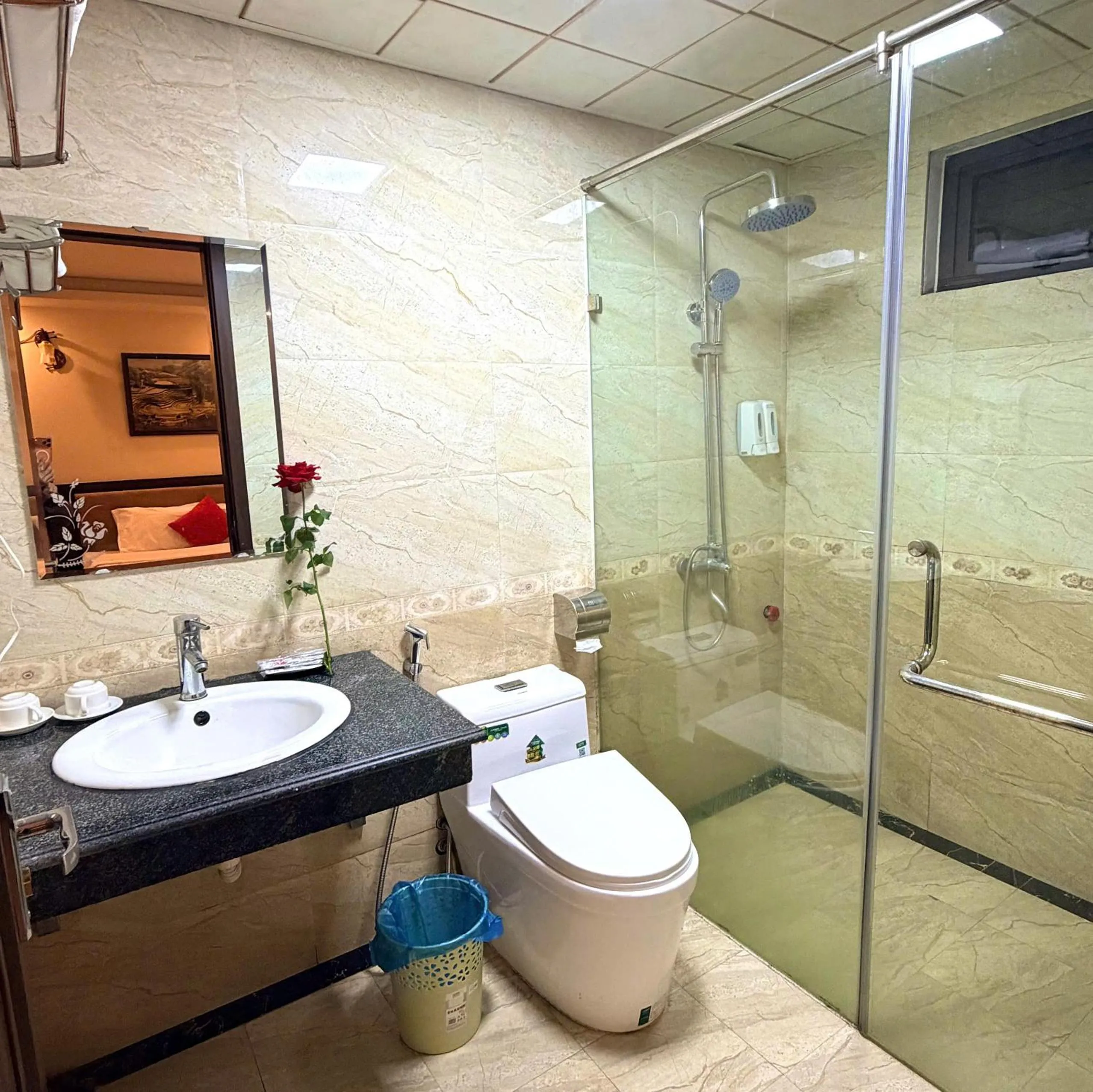 Bathroom in Sapphire Sapa Hotel