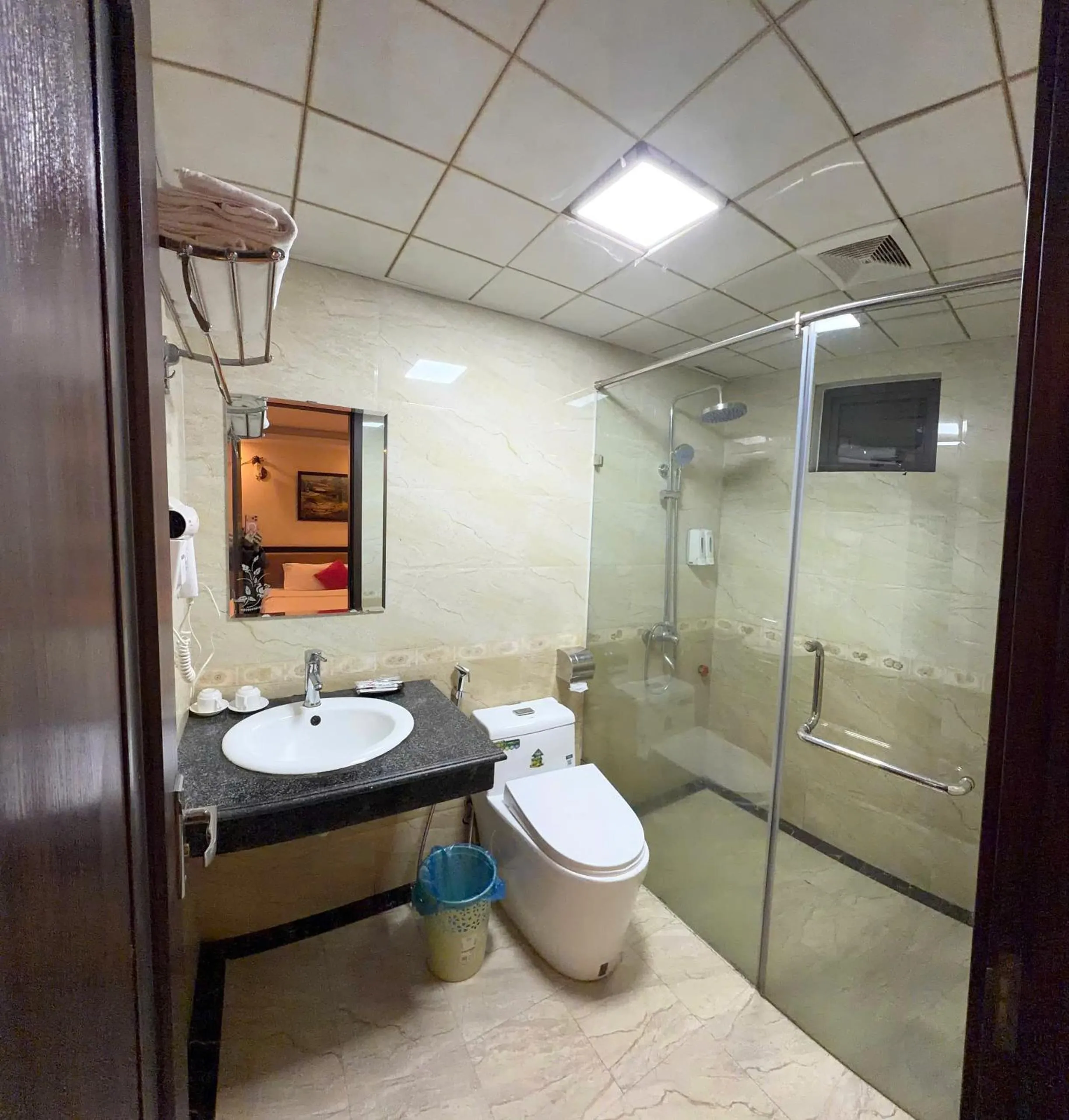 Shower in Sapphire Sapa Hotel