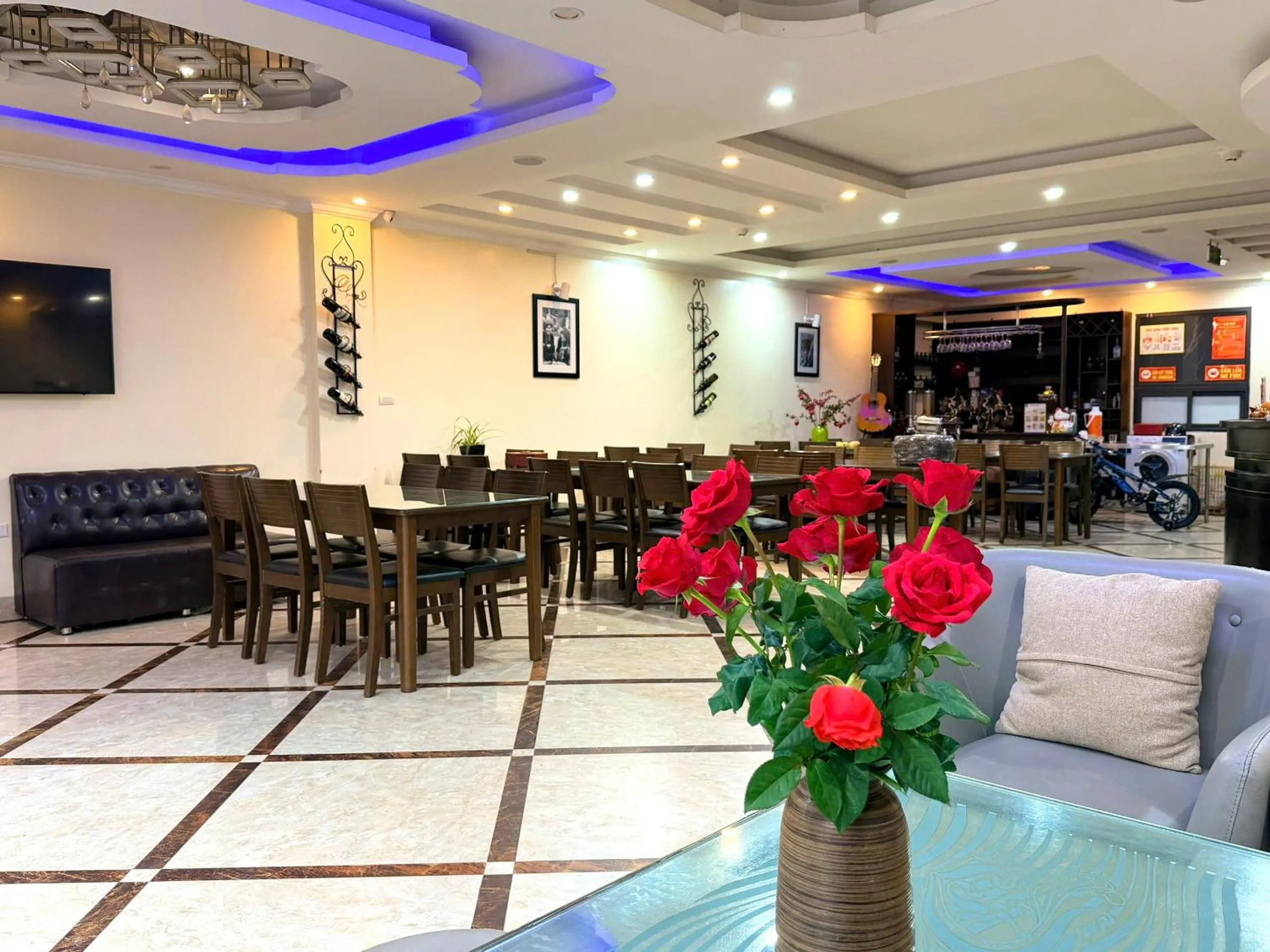 Seating area in Sapphire Sapa Hotel