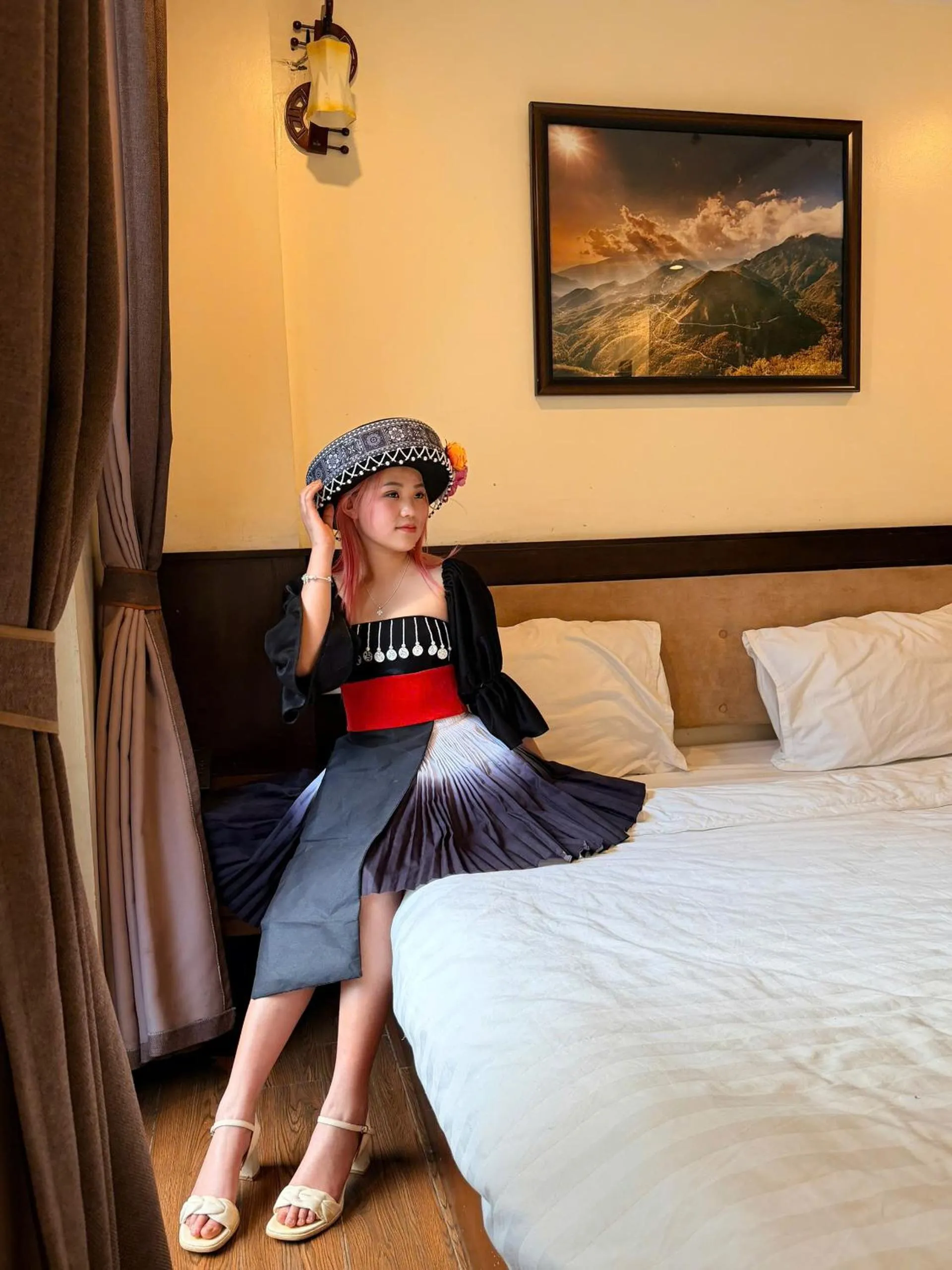 Bedroom, Bed in Sapphire Sapa Hotel